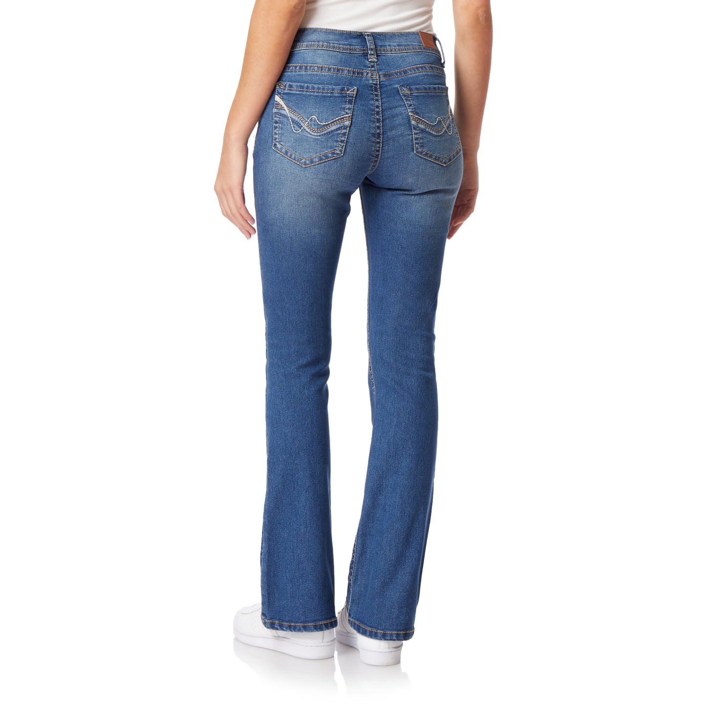InstaStretch Legendary Mid-Rise Bootcut Jeans- Short Inseam