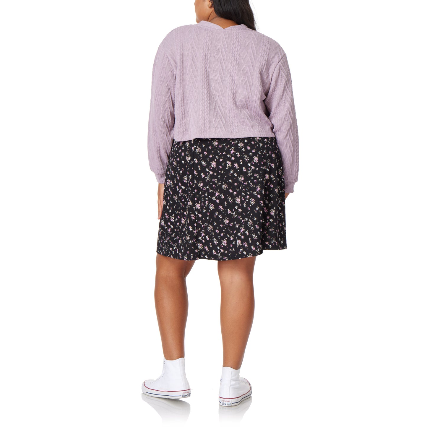 Gretta Cropped Cardigan & A-Line Mini Dress Set