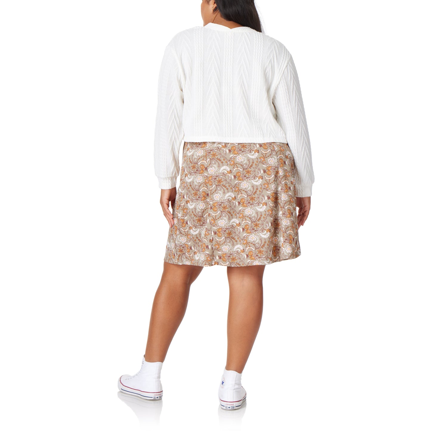 Gretta Cropped Cardigan & A-Line Mini Dress Set