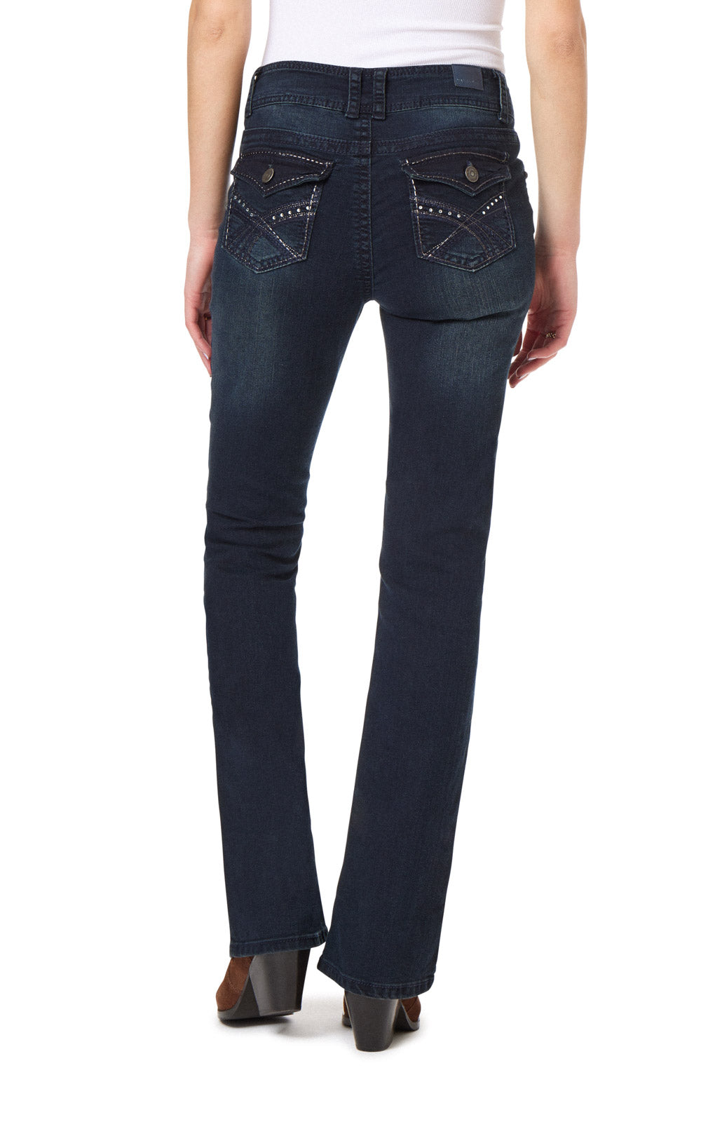InstaStretch® Luscious Curvy Bootcut Jeans