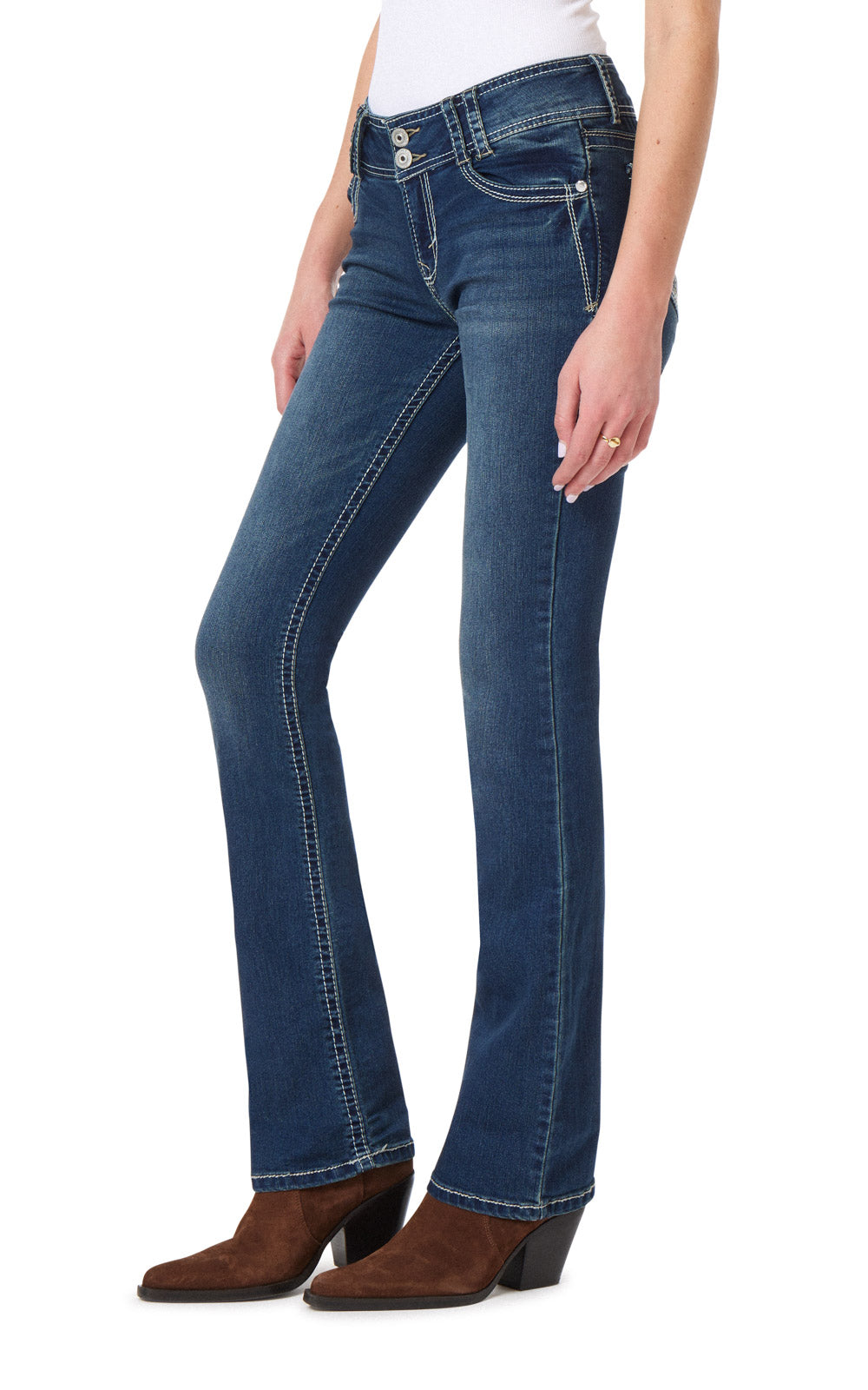 InstaStretch® Luscious Curvy Bootcut Jeans