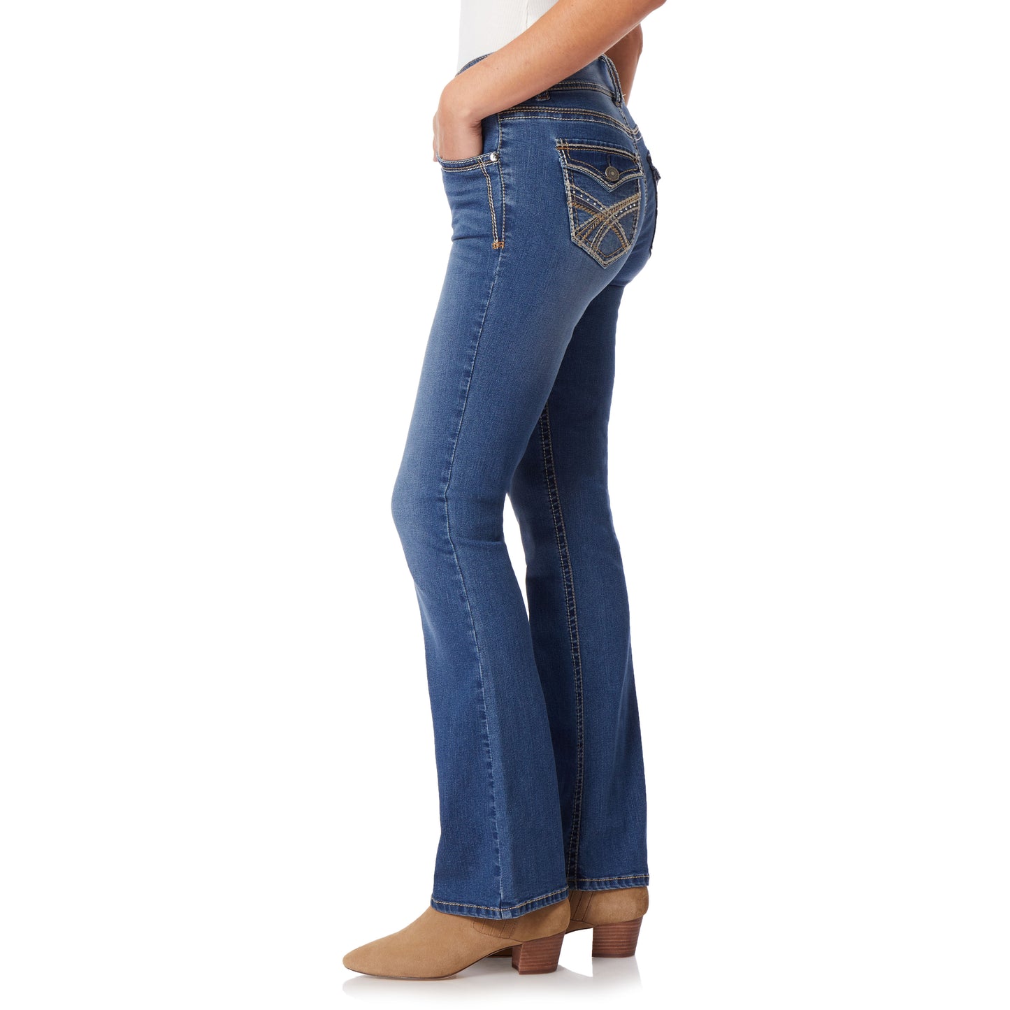 InstaStretch® Luscious Curvy Bootcut Jeans