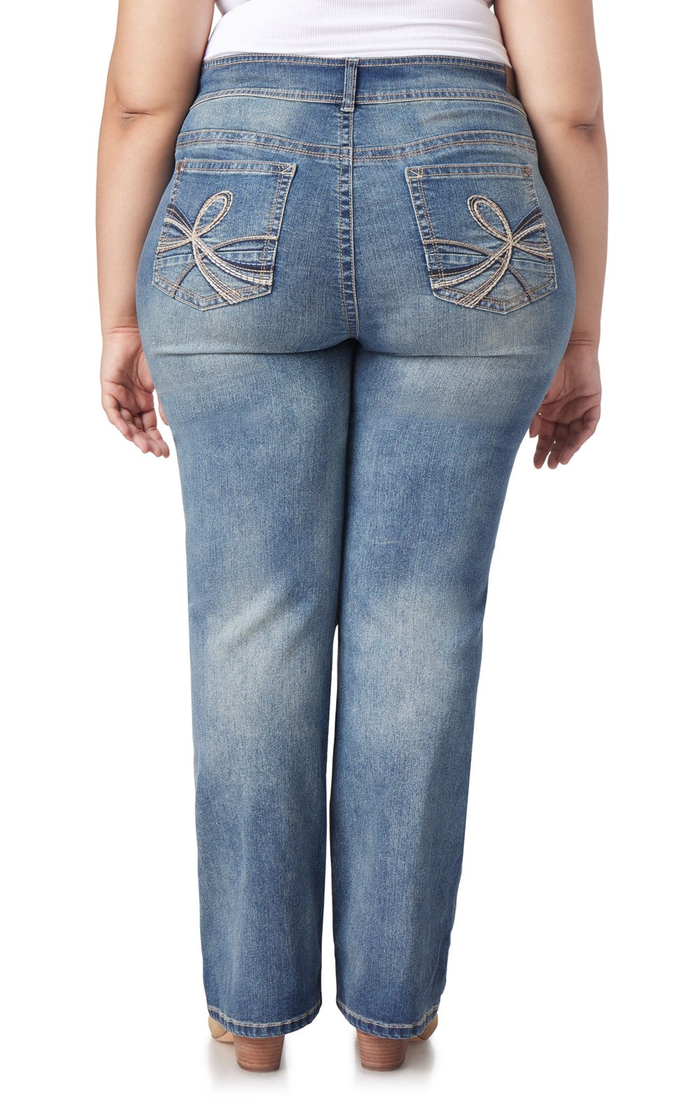 Plus InstaStretch® Luscious Curvy Bootcut Jeans