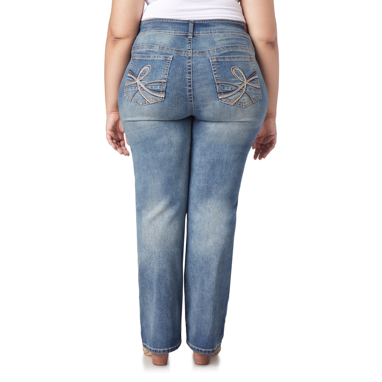 Plus InstaStretch® Luscious Curvy Bootcut Jeans