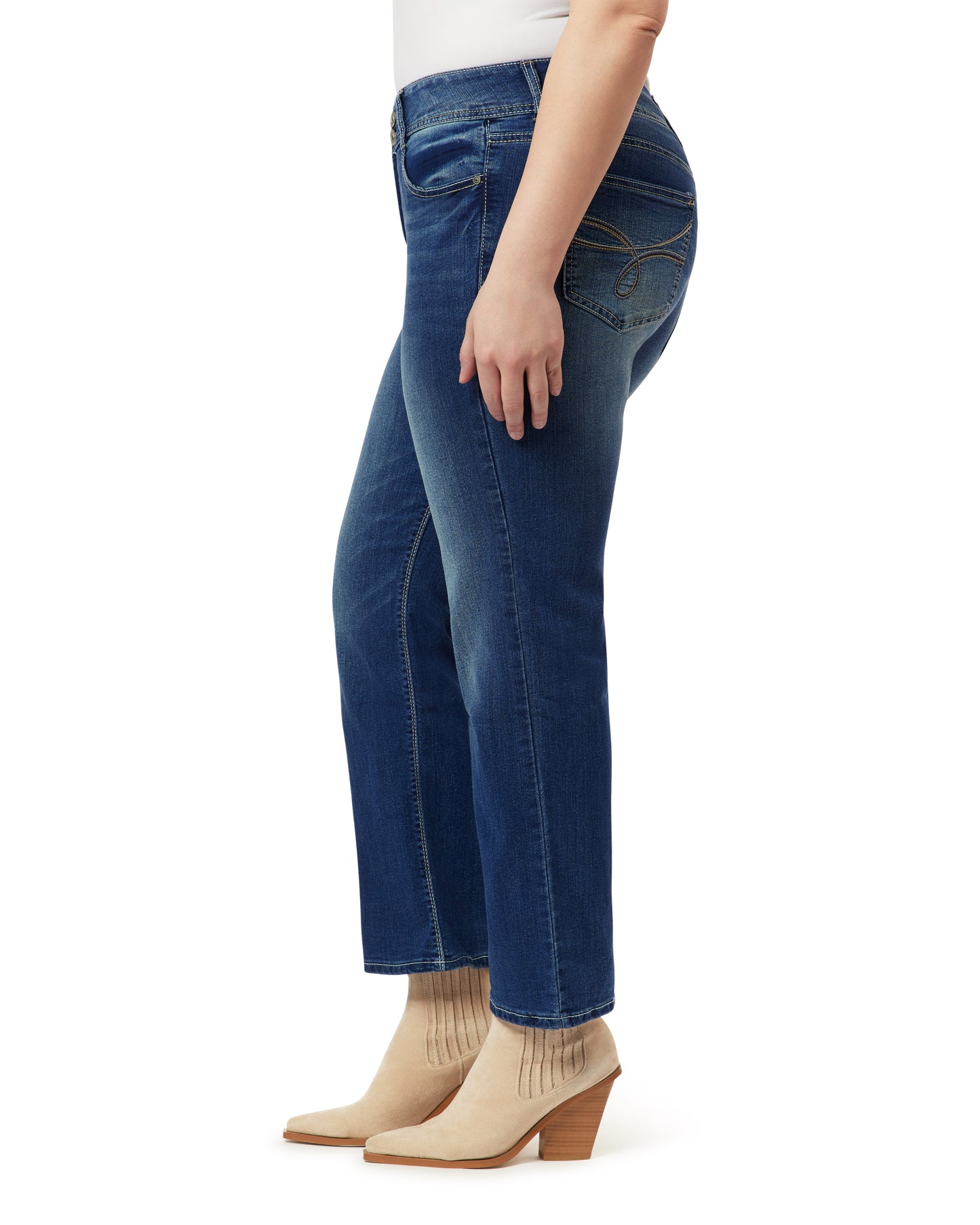 Plus InstaStretch® Luscious Curvy Bootcut Jeans
