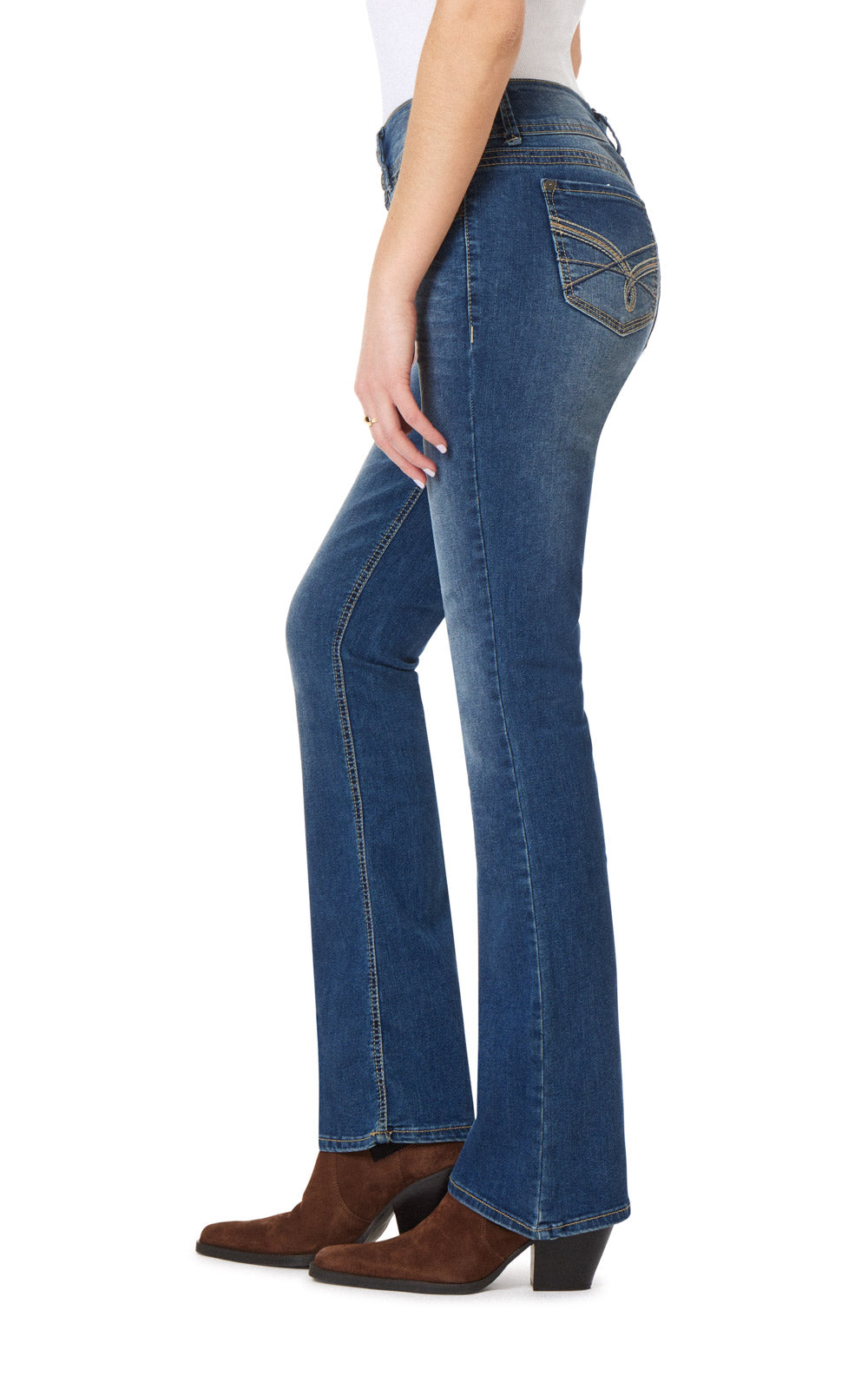 InstaStretch® Luscious Curvy Bootcut Jeans