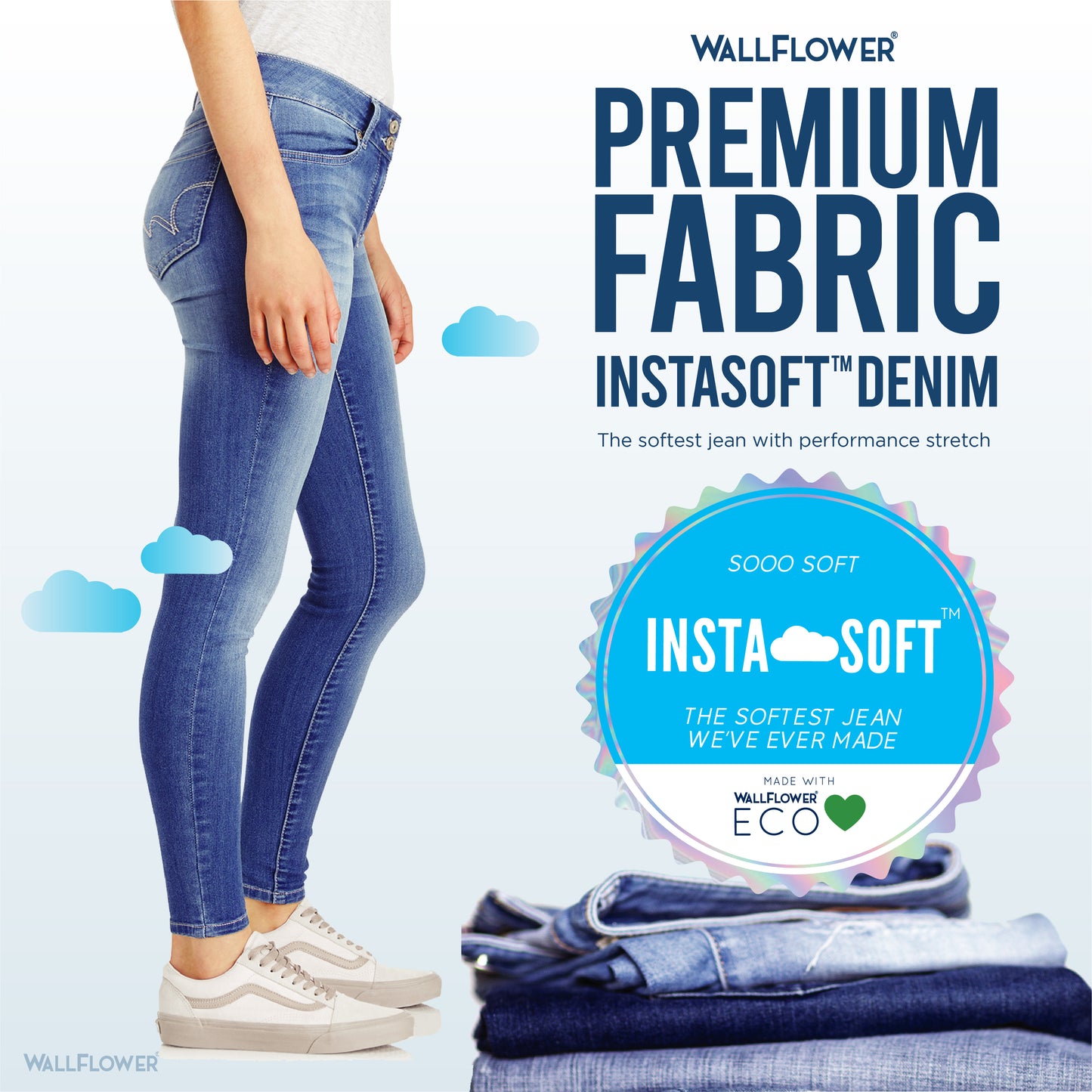 InstaSoft® Ultra Skinny Jeans