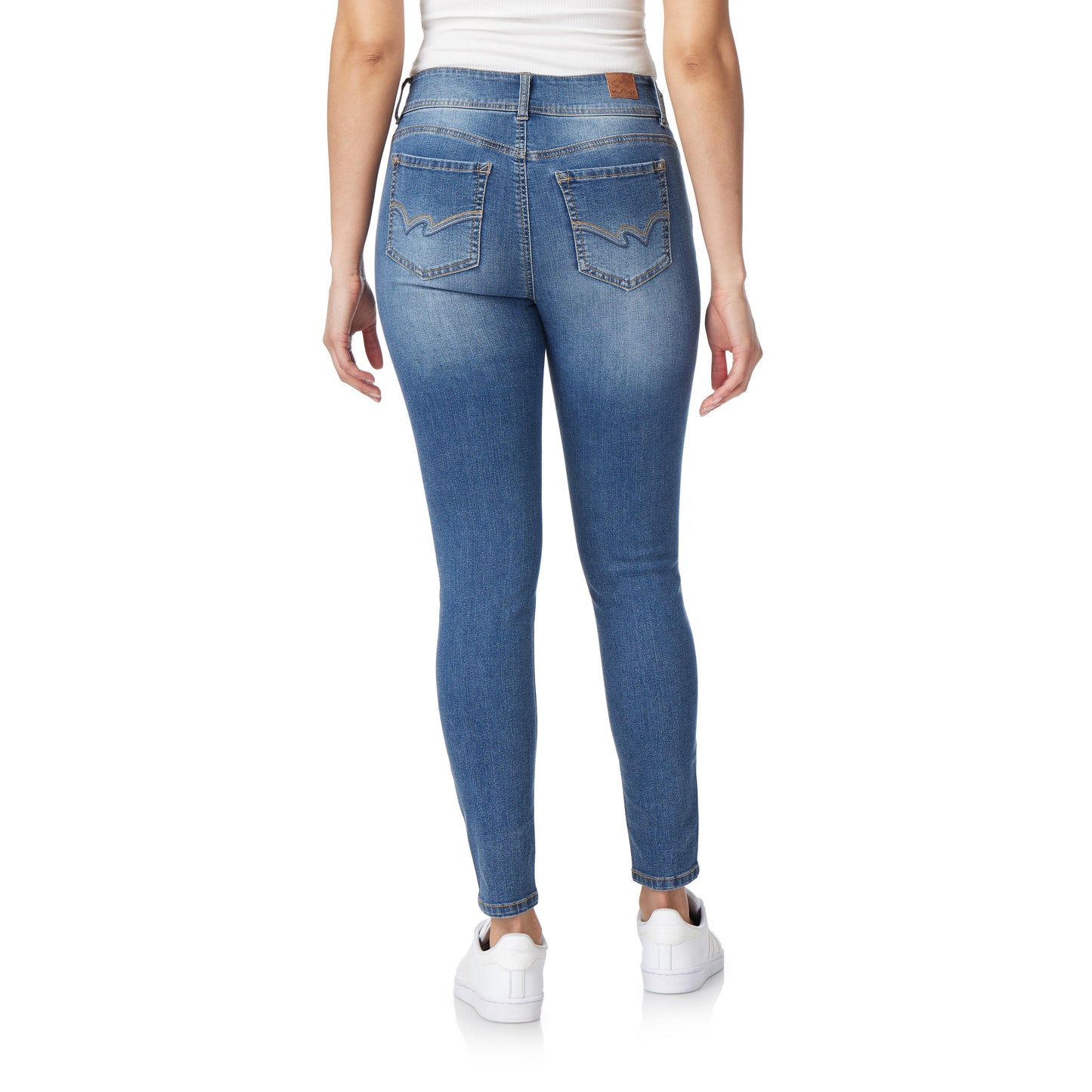 Plus and Regular InstaStretch® Flirty Curvy Skinny Jeans