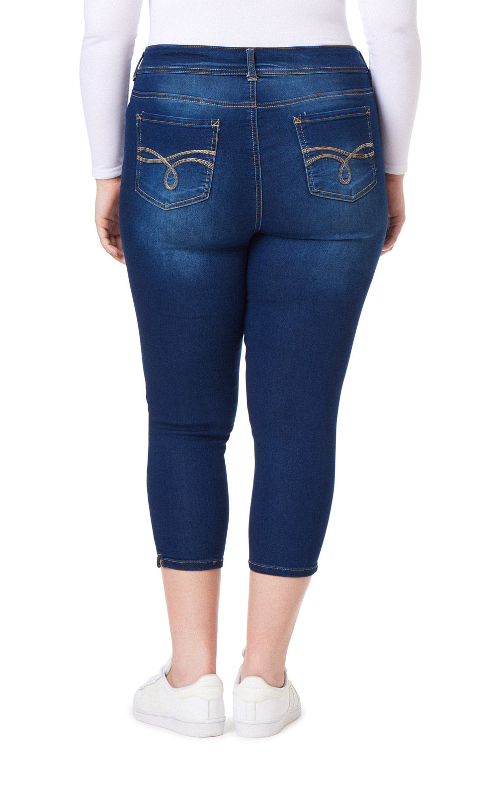 Plus InstaSoft® Ultra Fit Skinny Crop Jeans