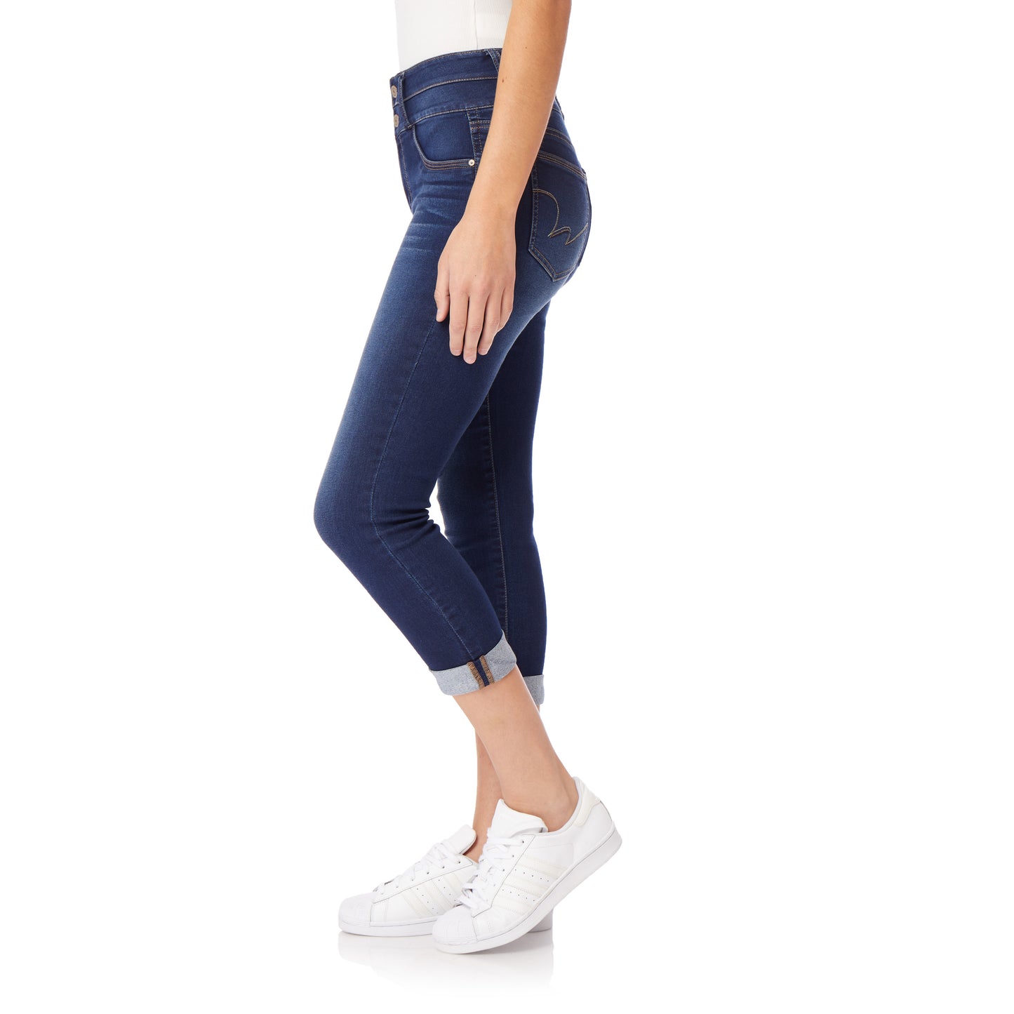InstaSoft® Sassy Fit Skinny Crop Jeans