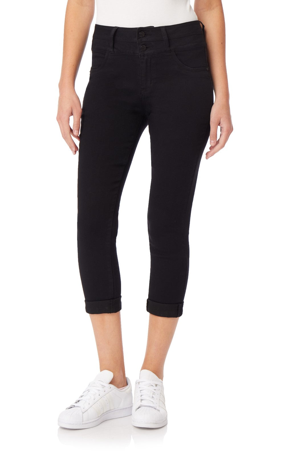 InstaSoft® Sassy Fit Skinny Crop Jeans