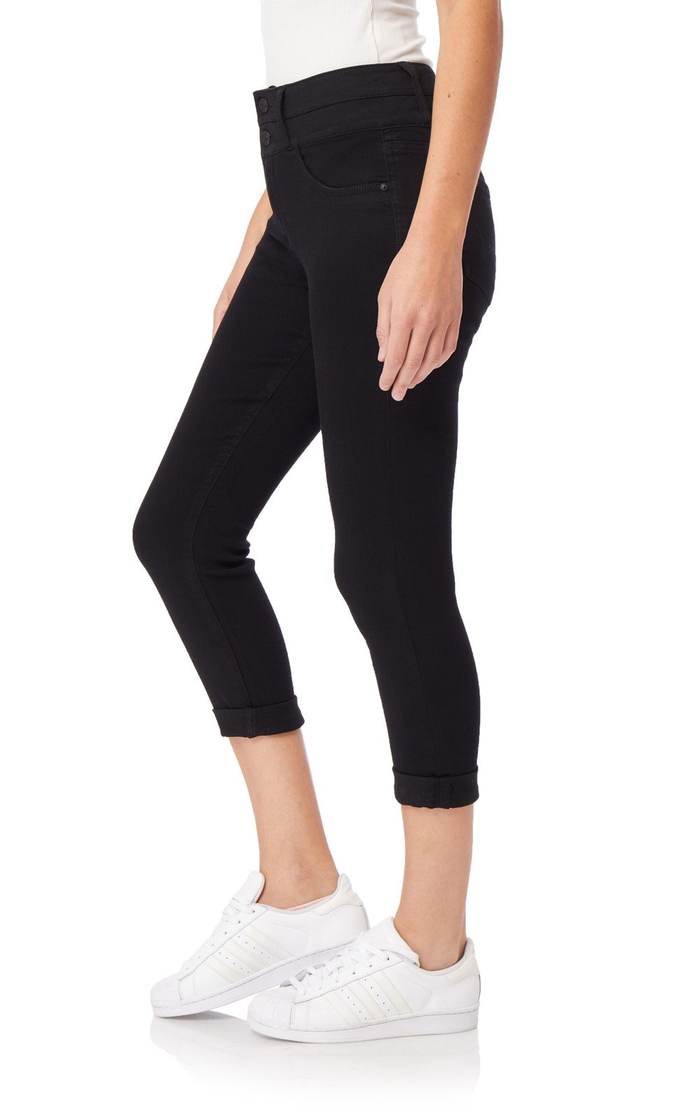 InstaSoft® Sassy Fit Skinny Crop Jeans