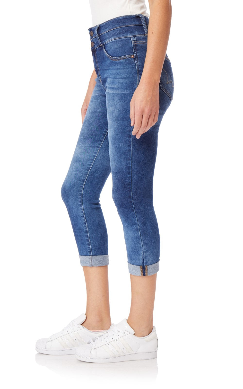 InstaSoft® Sassy Fit Skinny Crop Jeans