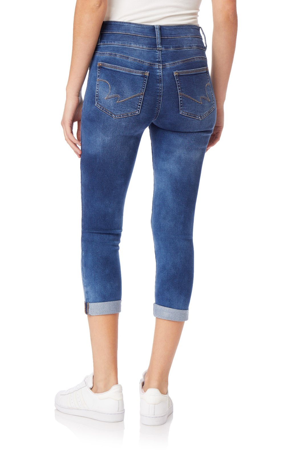 InstaSoft® Sassy Fit Skinny Crop Jeans