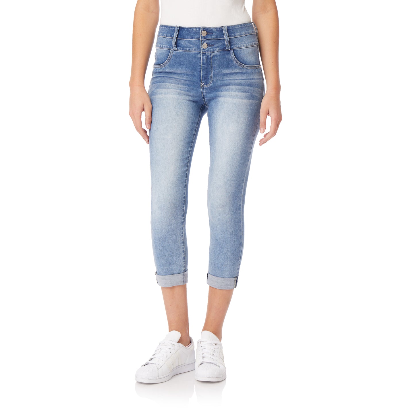 InstaSoft® Sassy Fit Skinny Crop Jeans