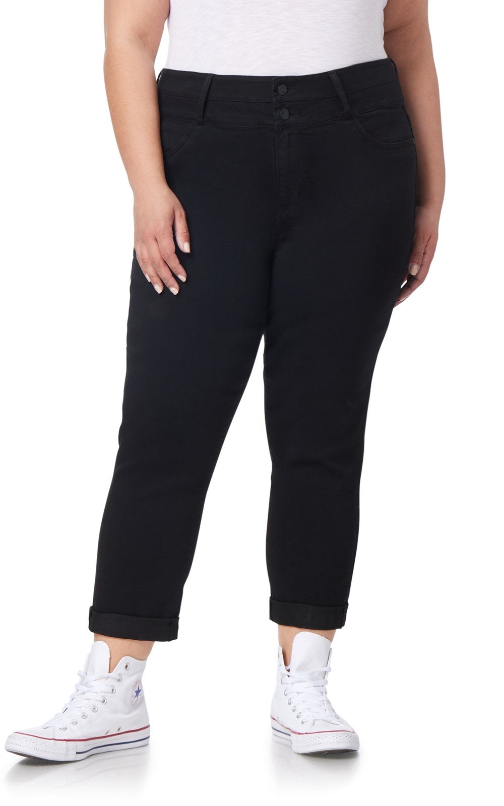 InstaSoft® Sassy Fit Skinny Crop Jeans