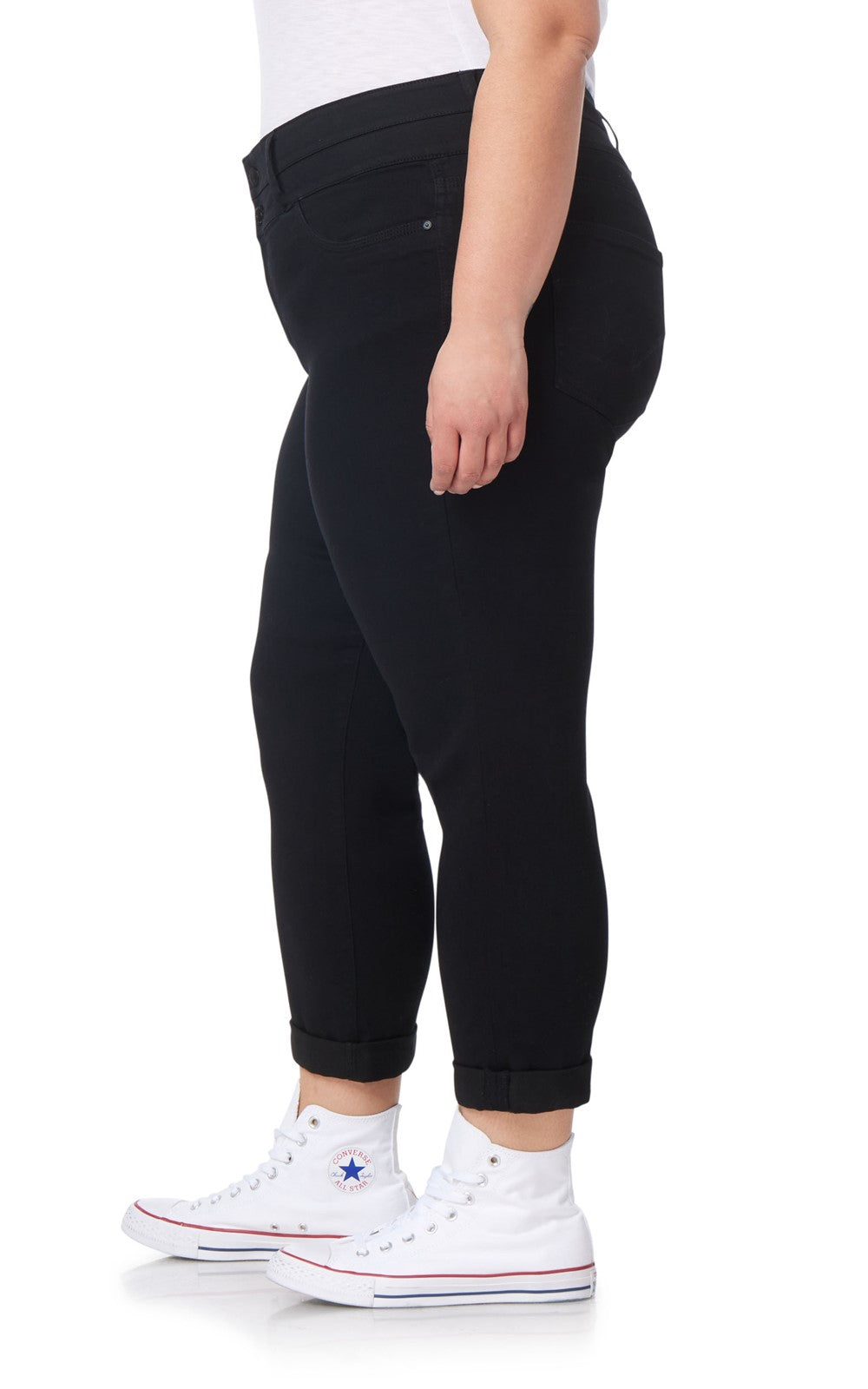 InstaSoft® Sassy Fit Skinny Crop Jeans