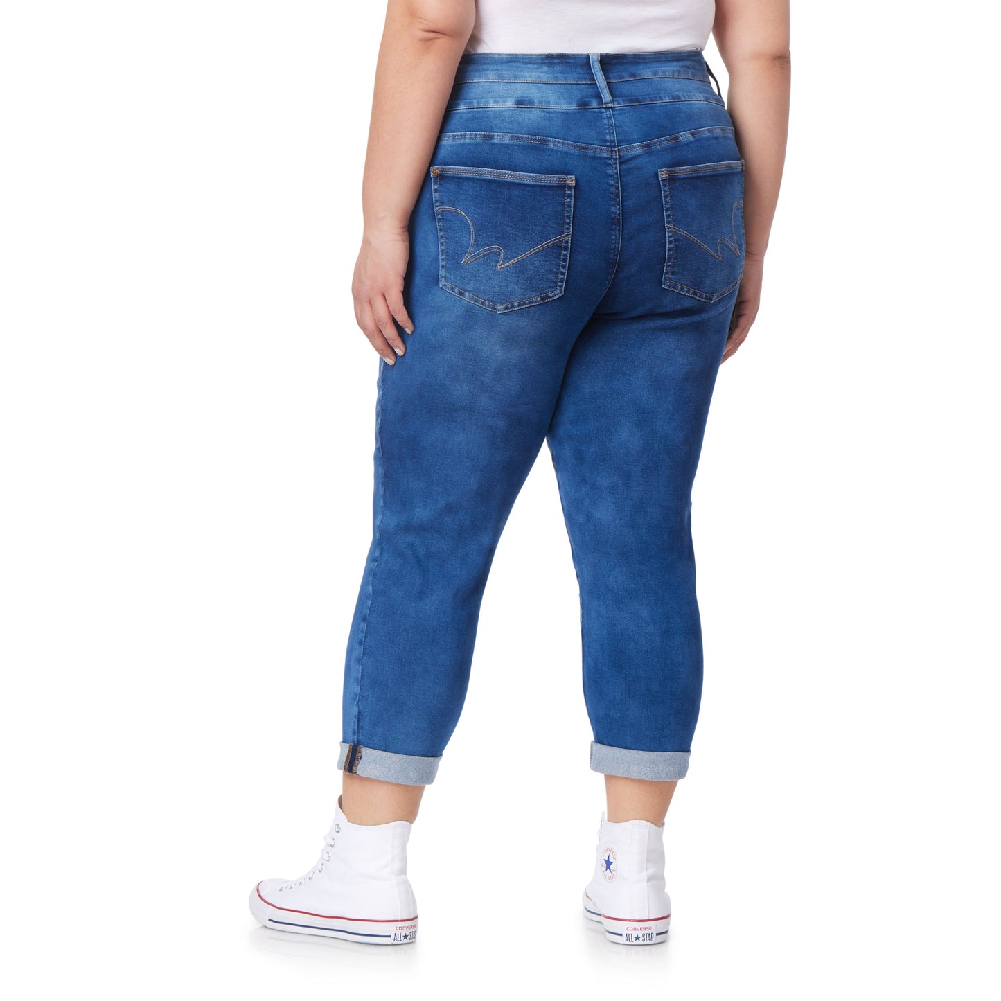 InstaSoft® Sassy Fit Skinny Crop Jeans