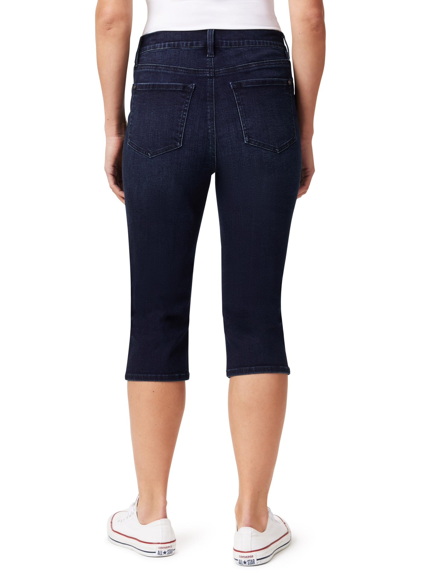 InstaVintage Fearless Curvy Super High-Rise Capri Jeans