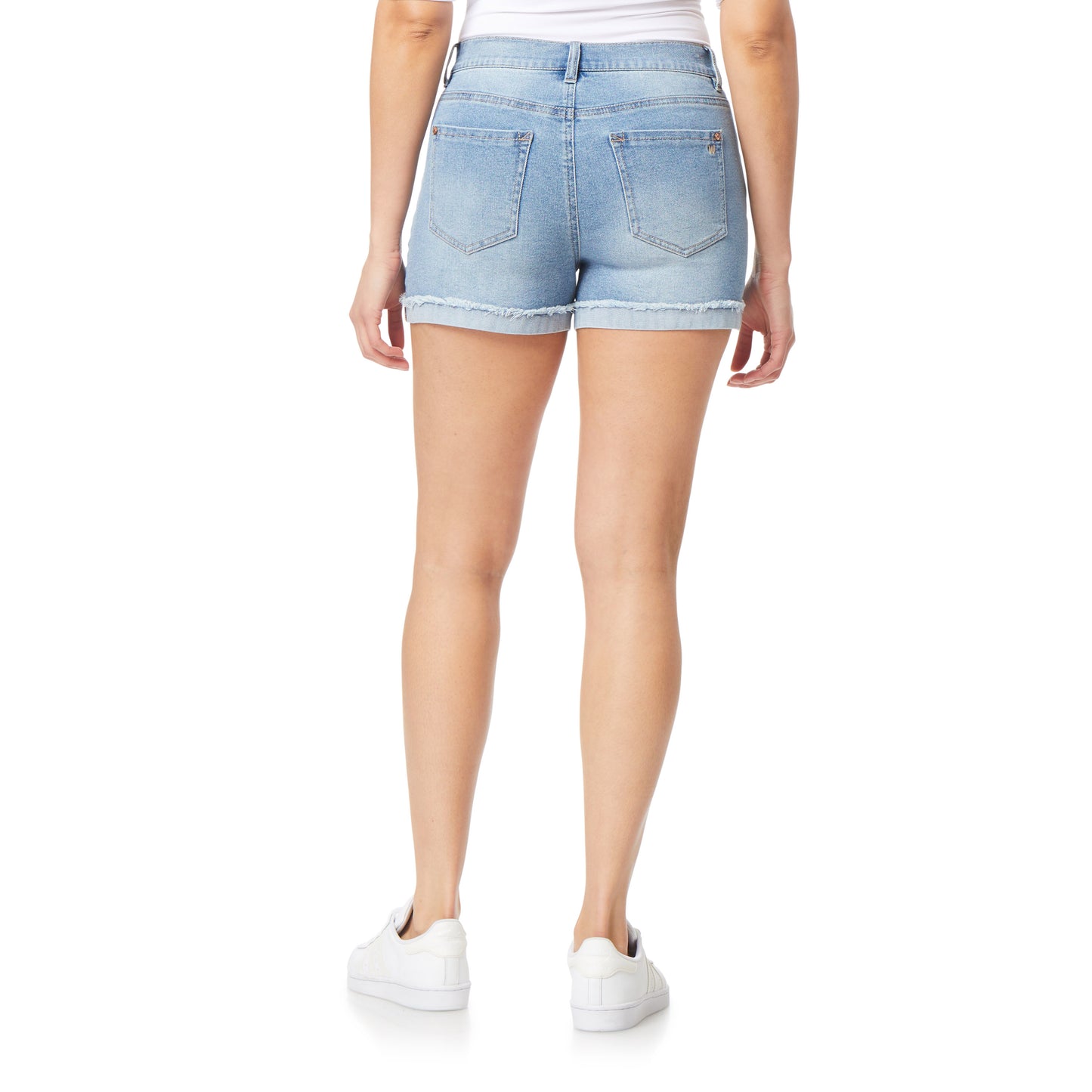 InstaVintage Fearless Curvy Denim Shorts