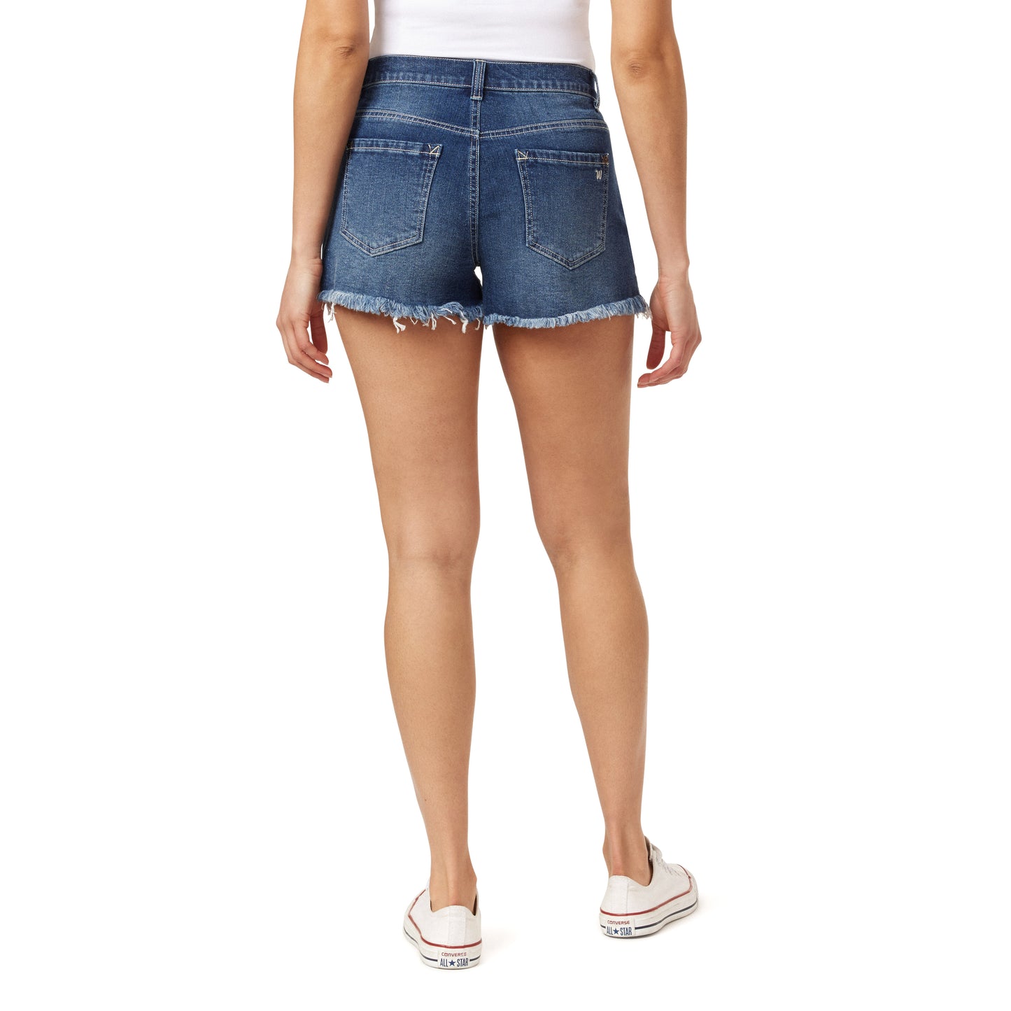 InstaVintage Fearless Curvy Bling Shorts