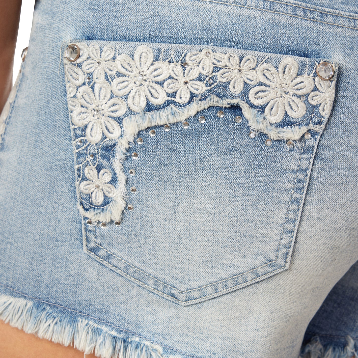 InstaVintage Fearless Curvy Shorts