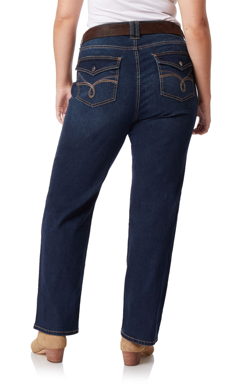Plus InstaStretch® Legendary Slim Bootcut Jeans