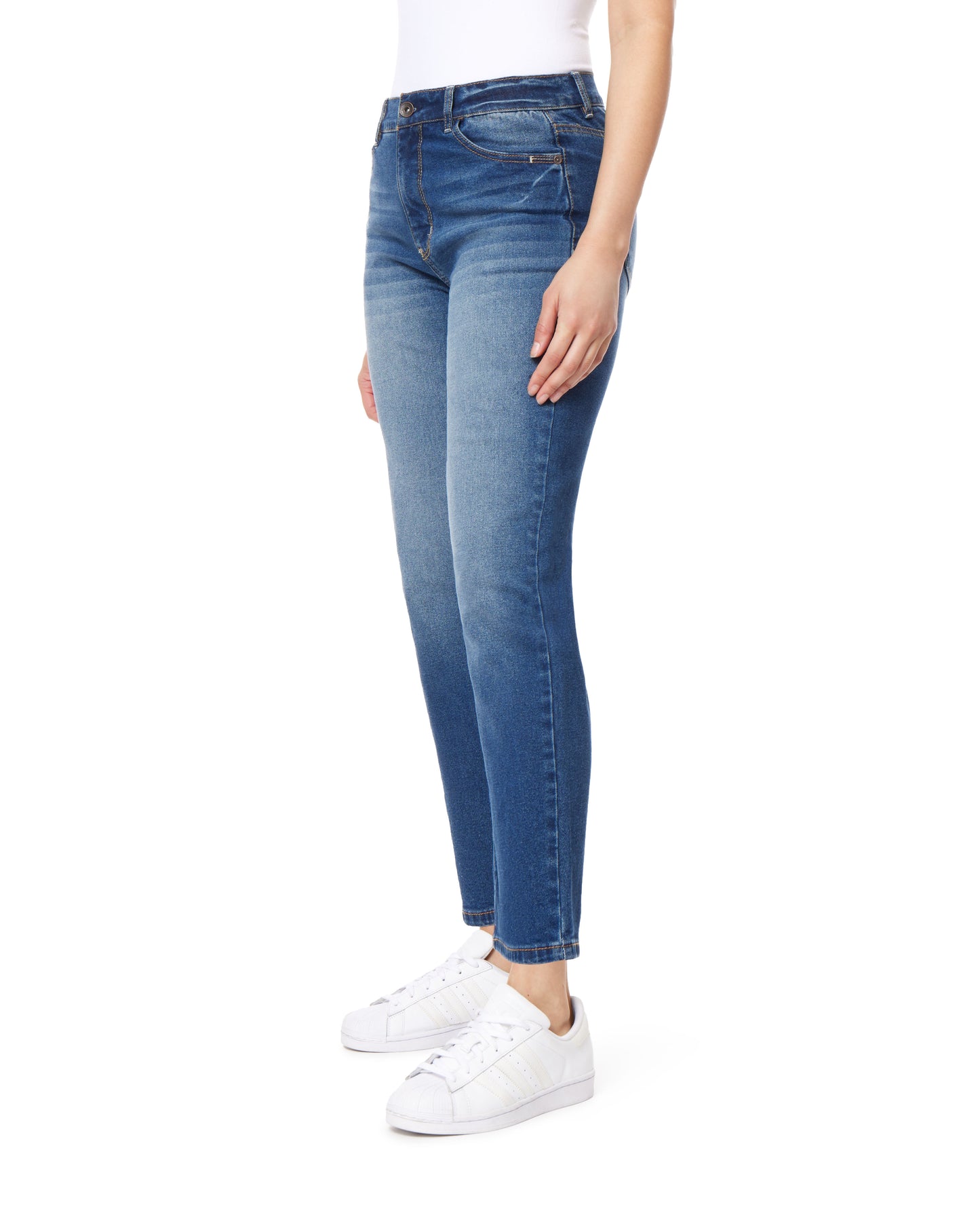 InstaVintage Fearless Curvy Super High-Rise Straight Jeans