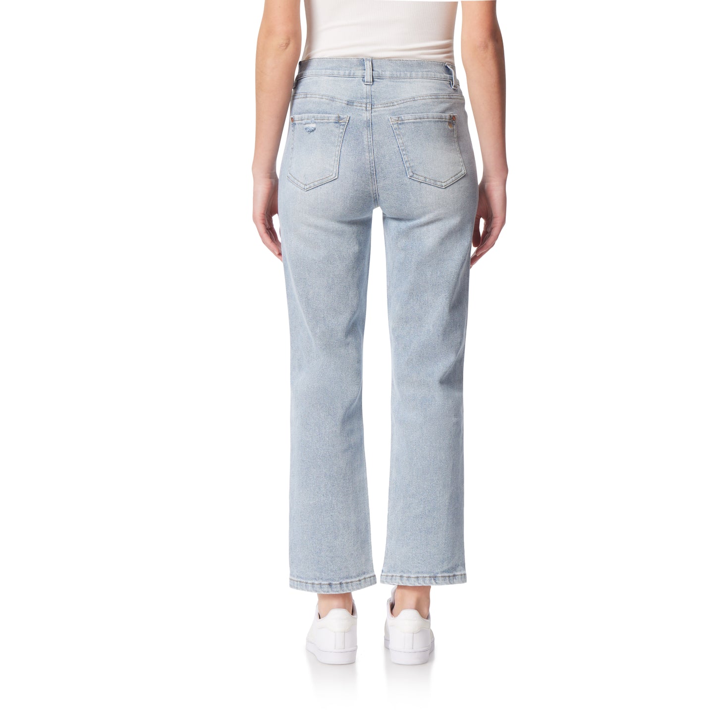 InstaVintage Fearless Curvy Super High-Rise Straight Jeans