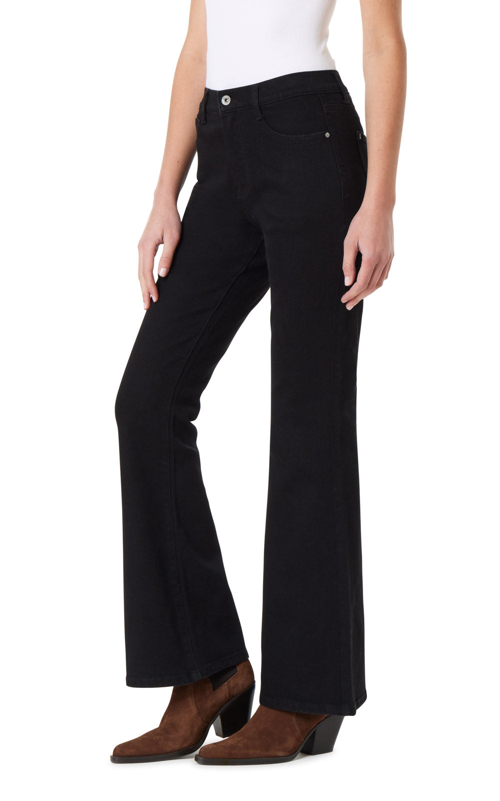 InstaVintage Fearless Curvy High Rise Super Flare