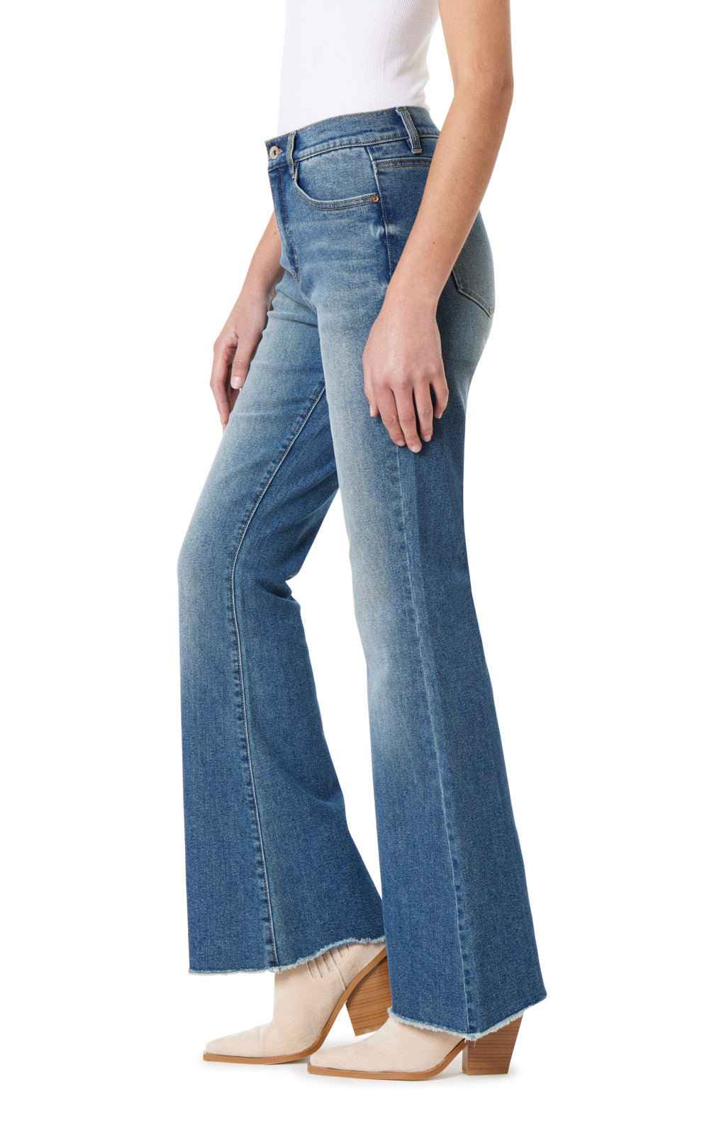 InstaVintage Fearless Curvy High Rise Super Flare