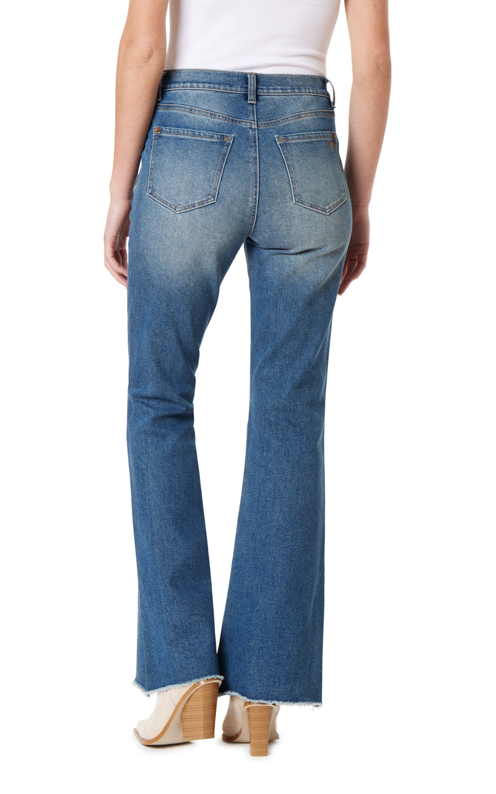 InstaVintage Fearless Curvy High Rise Super Flare