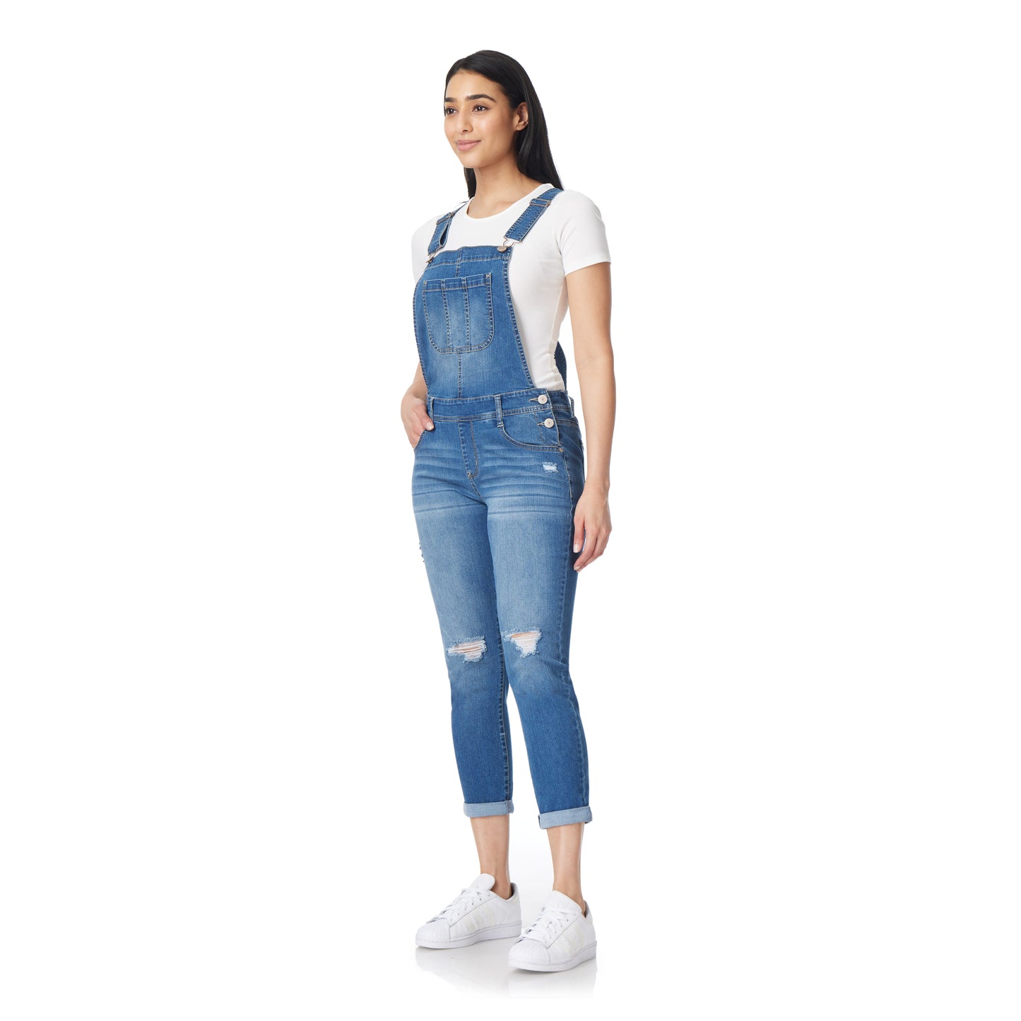 Basic Mid Rise Overalls