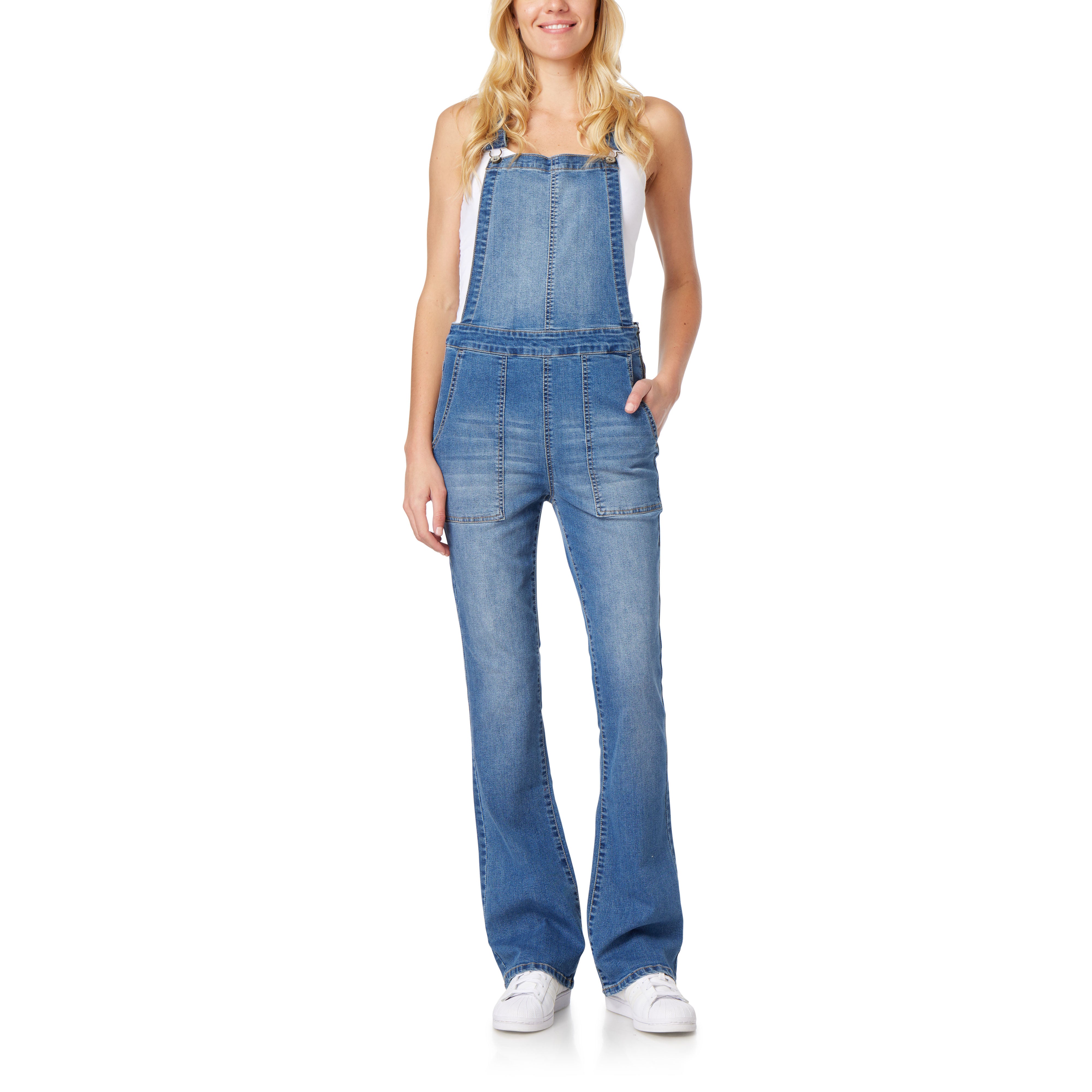 High Rise Flare Overalls – WallFlower Jeans