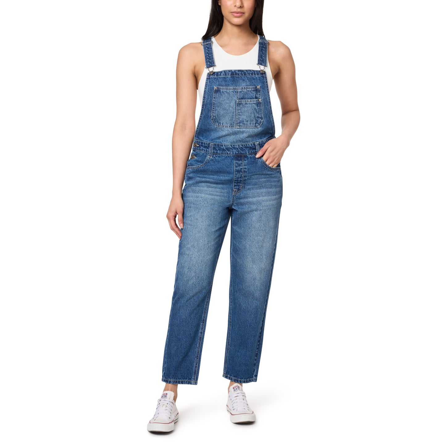 Girlfriend Straight Overalls