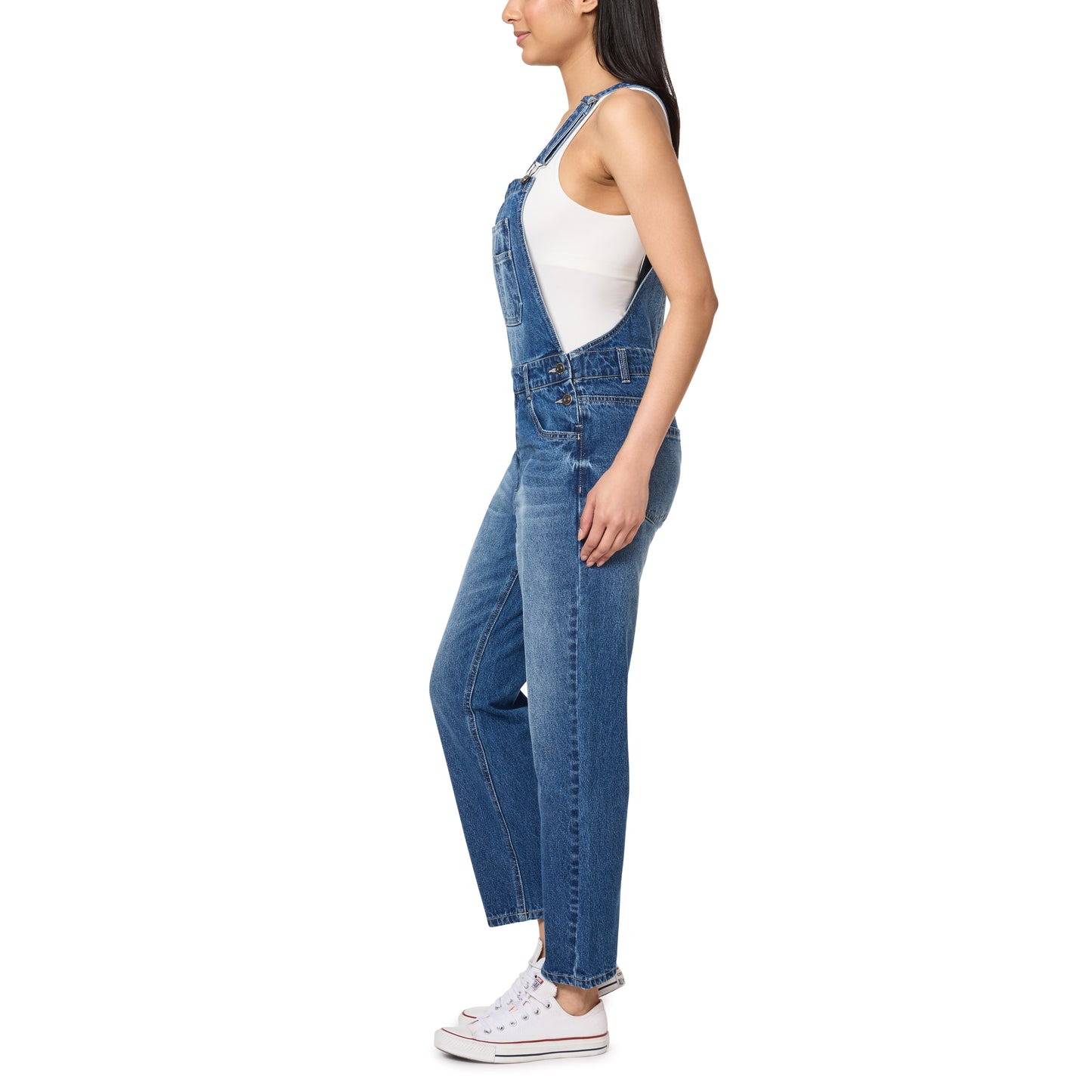 Girlfriend Straight Overalls