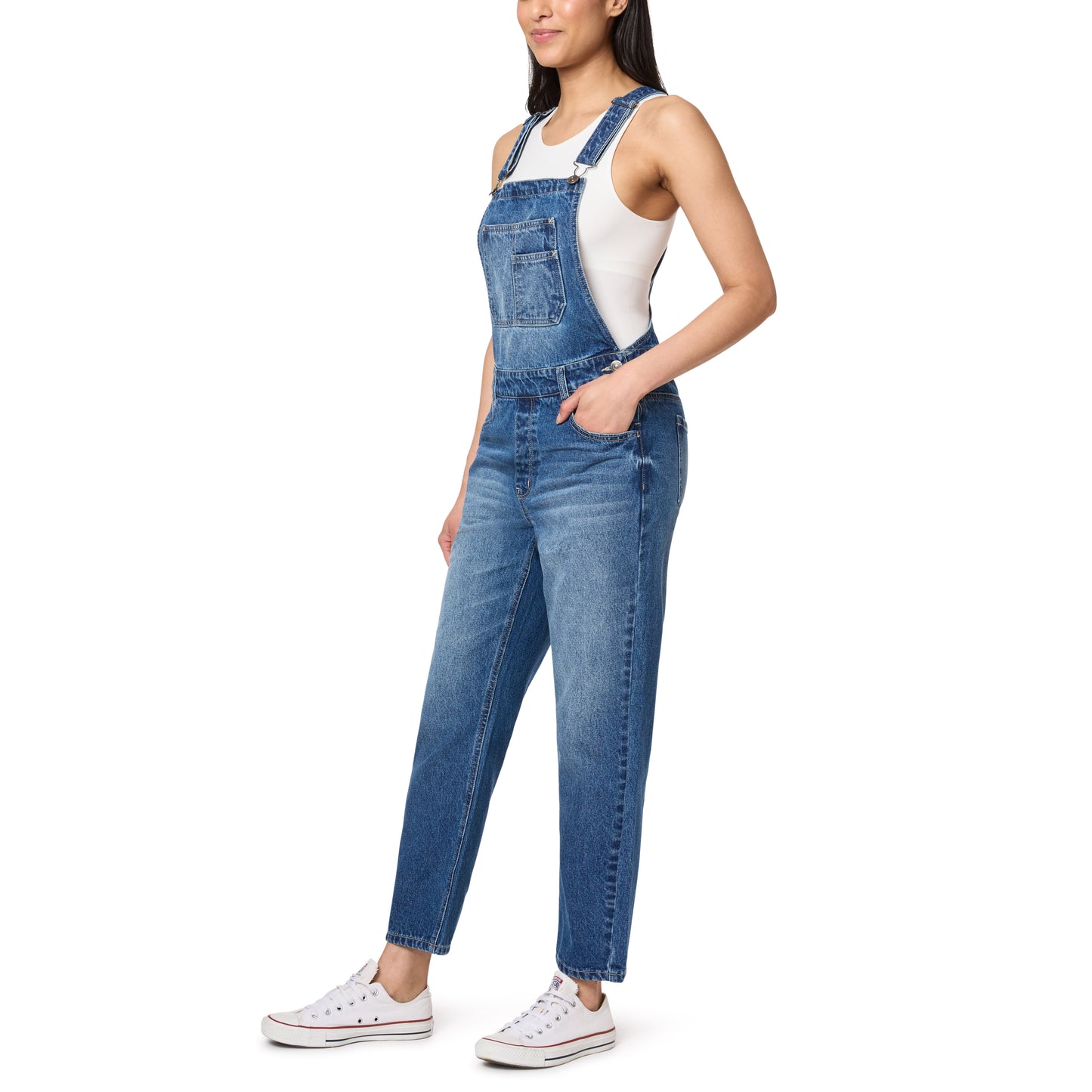 Girlfriend Straight Overalls
