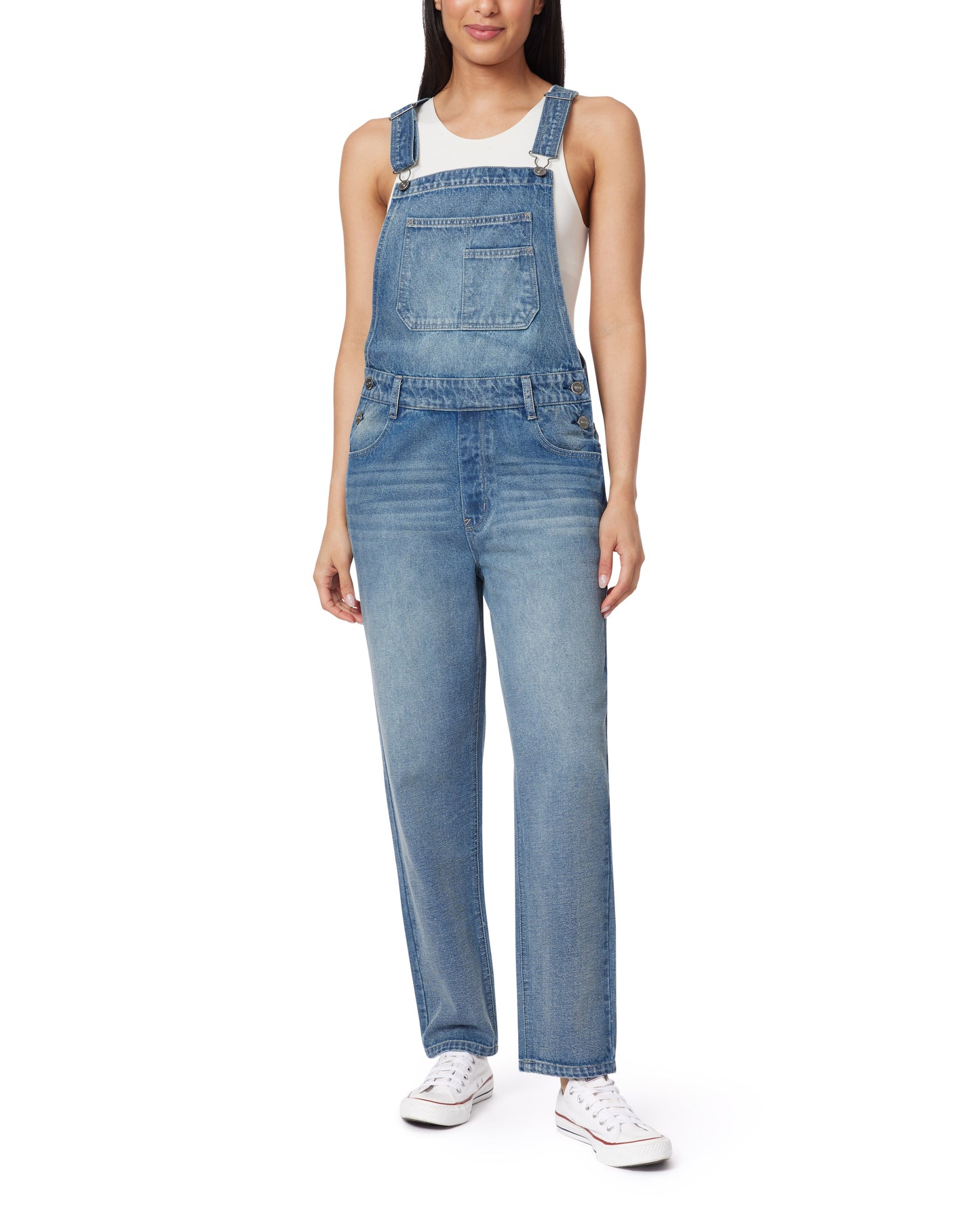 Girlfriend Straight Overalls