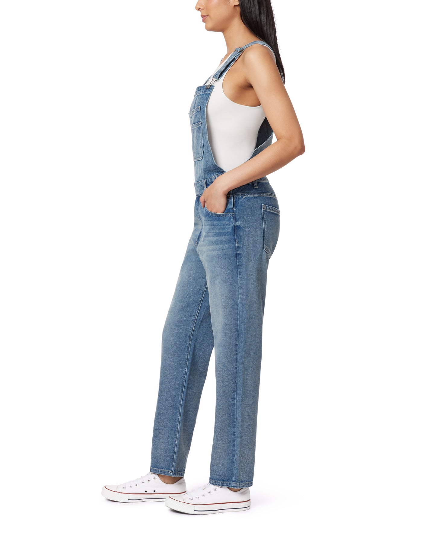 Girlfriend Straight Overalls