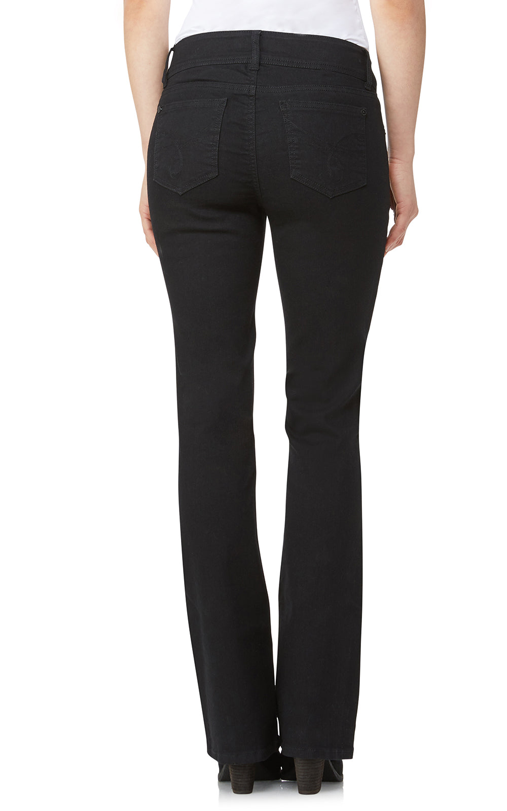 InstaStretch® Luscious Curvy Bootcut Jeans- Long Inseam