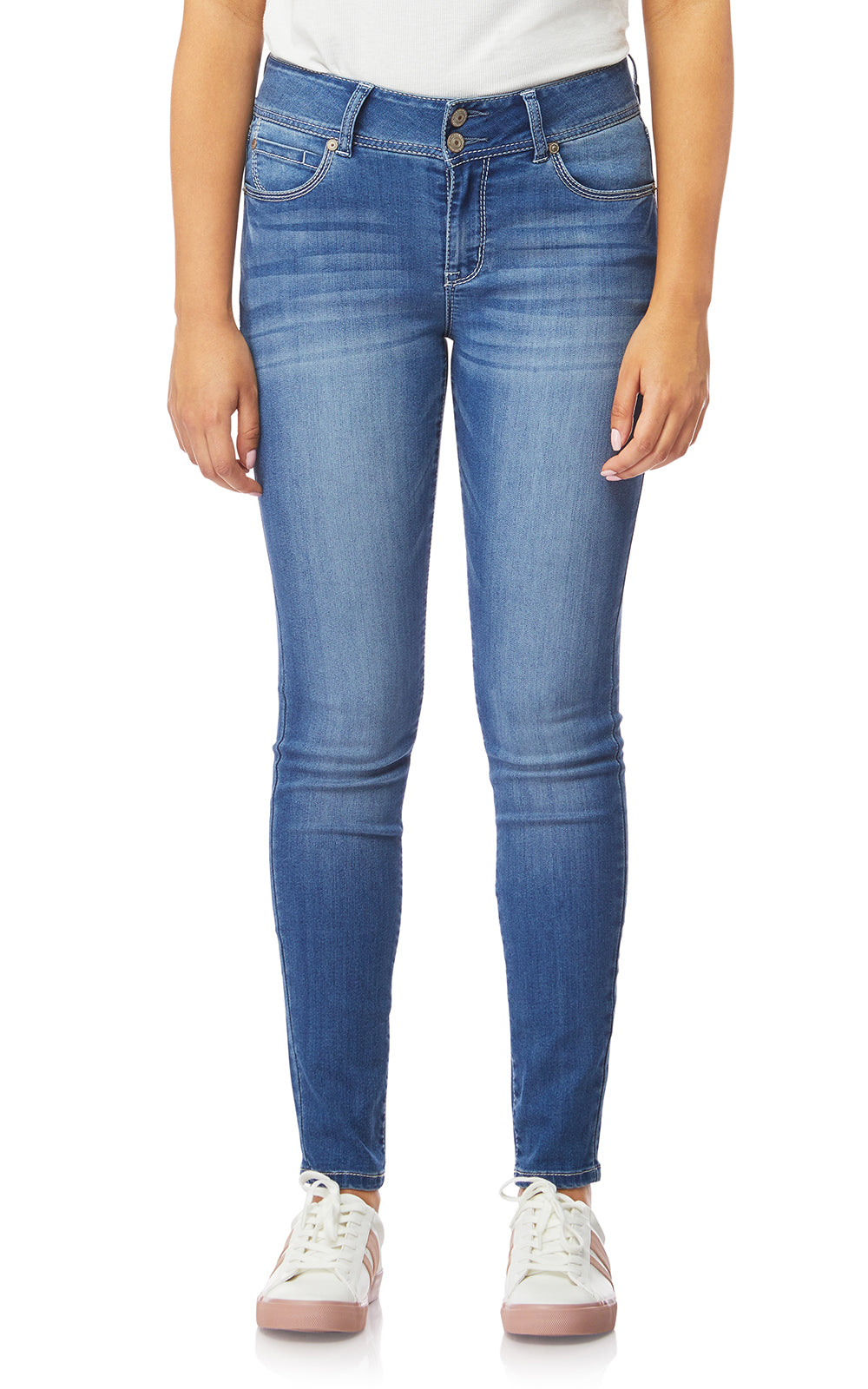 InstaSoft Ultra Fit Skinny Jeans- Long Inseam – WallFlower Jeans
