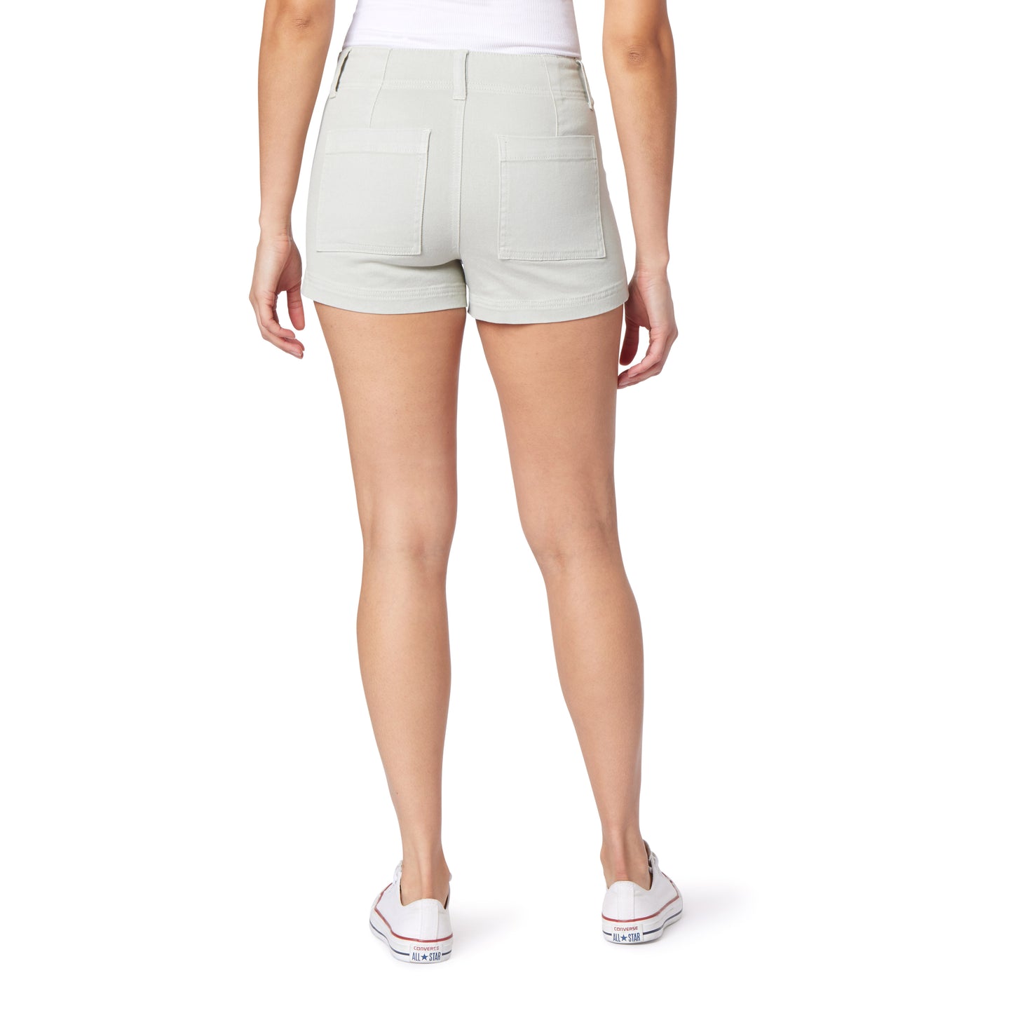 InstaStretch Flirty Curvy Twill Cargo Shorts