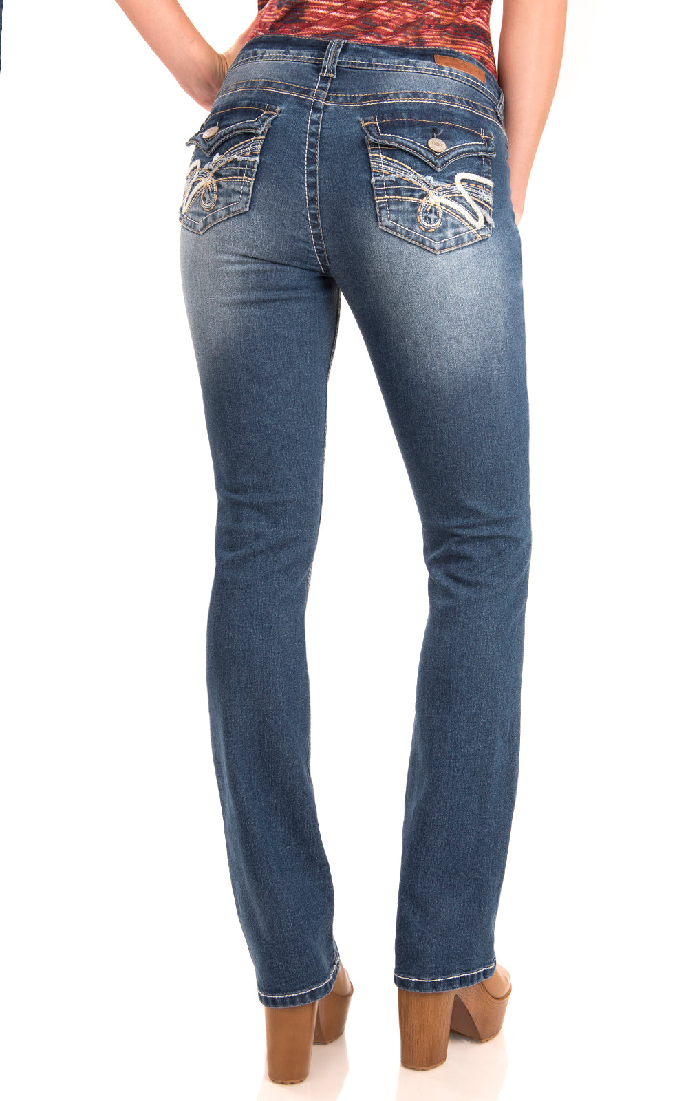 InstaStretch® Legendary Classic Fit Bootcut Jeans- Short Inseam