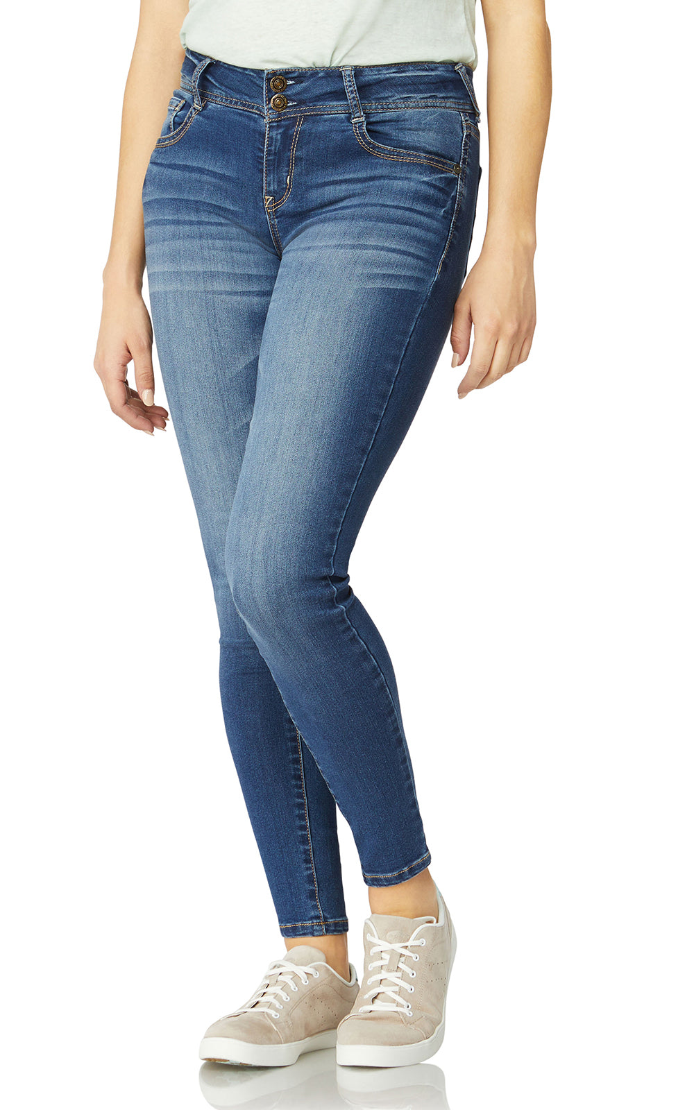 InstaSoft® Ultra Fit Skinny Jeans- Short Inseam