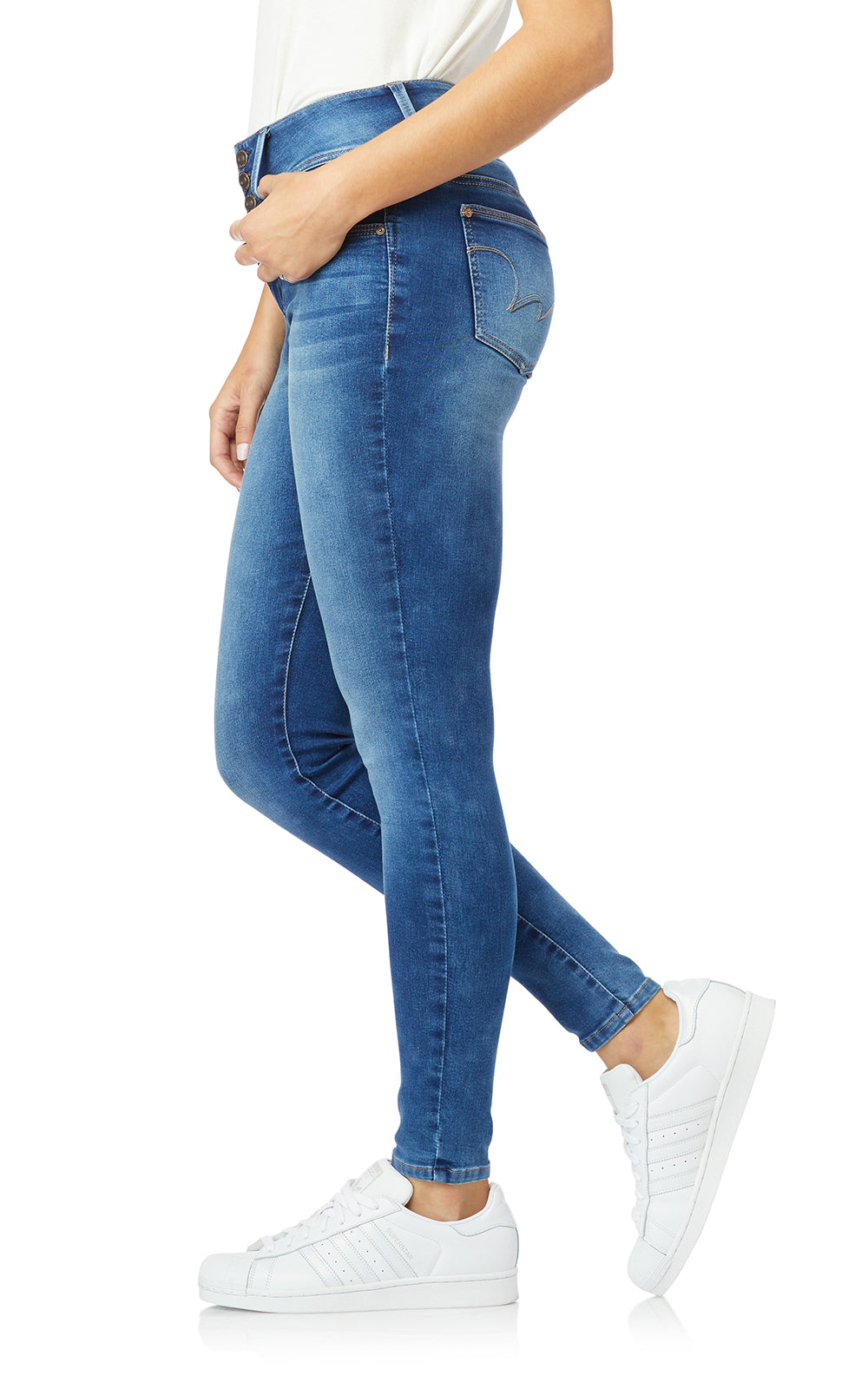 InstaSoft® Sassy Skinny Jeans- Short Inseam