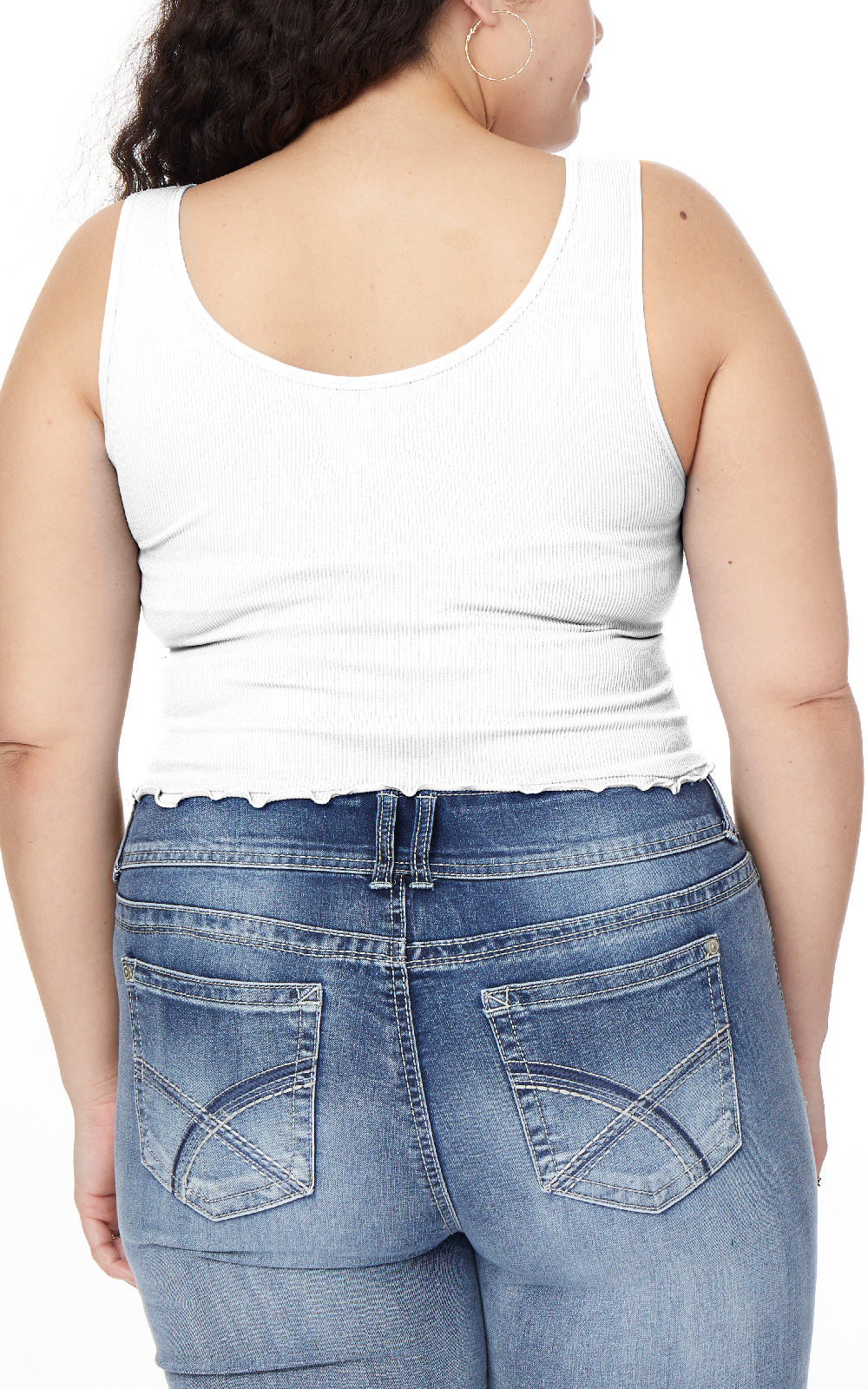 InstaSmooth® Lizzie Seamless Rib Scoop Tank 2 Pack