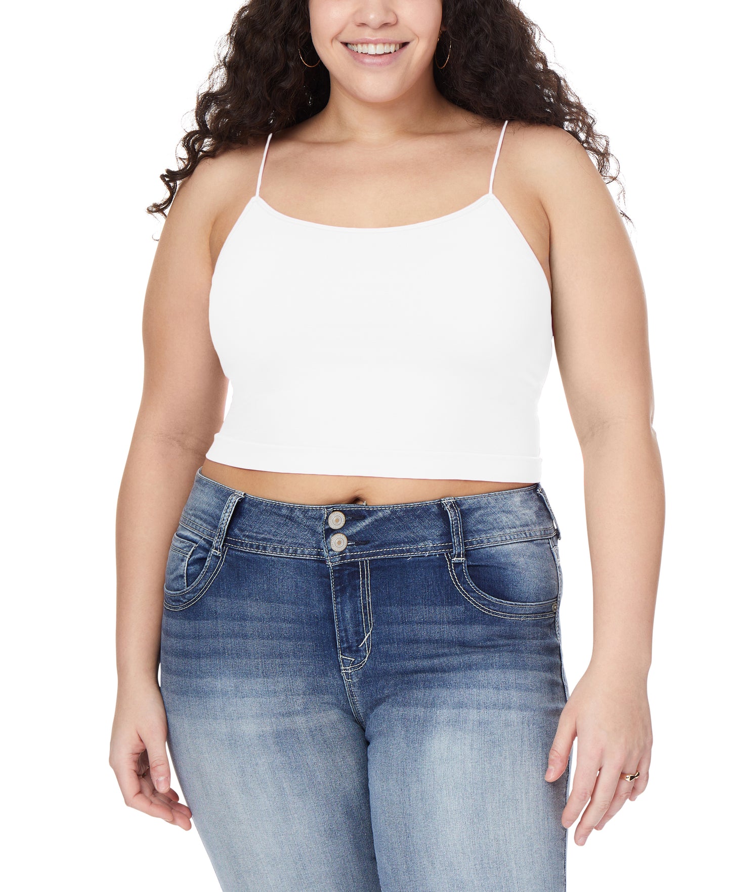 InstaSmooth® Carson Seamless Jersey Bungee Cami 2 Pack