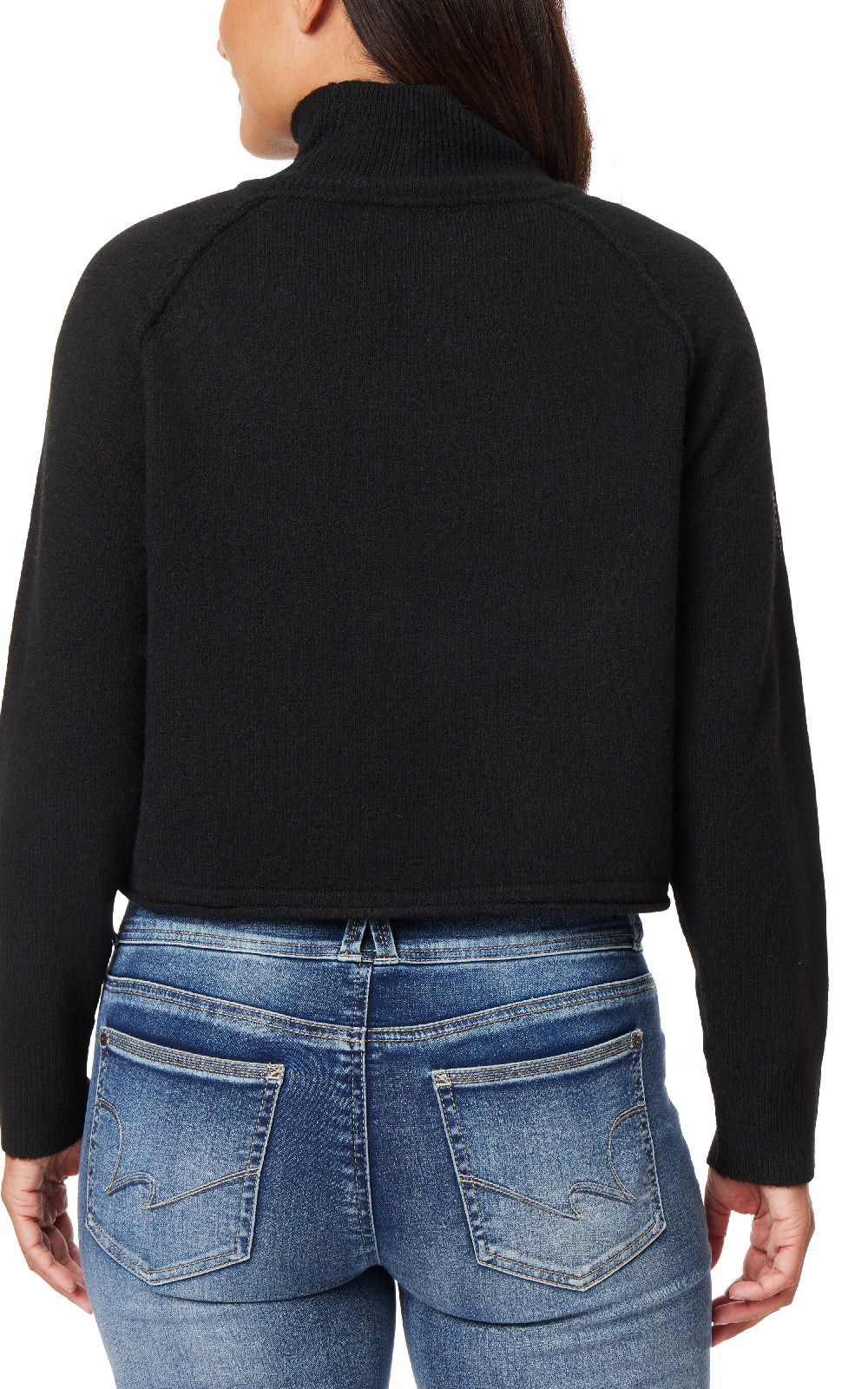 Never Super Soft Mock Neck Sweater