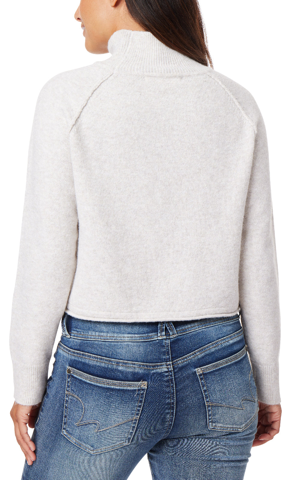 Never Super Soft Mock Neck Sweater