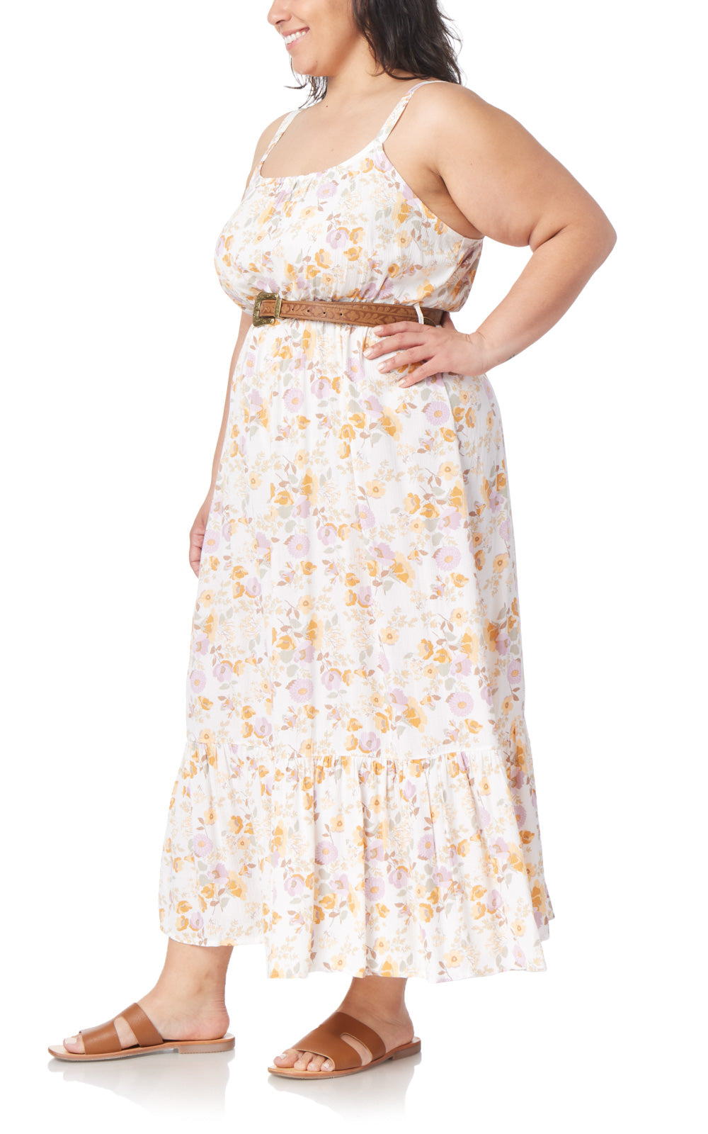 Sahara Peasant Maxi Dress